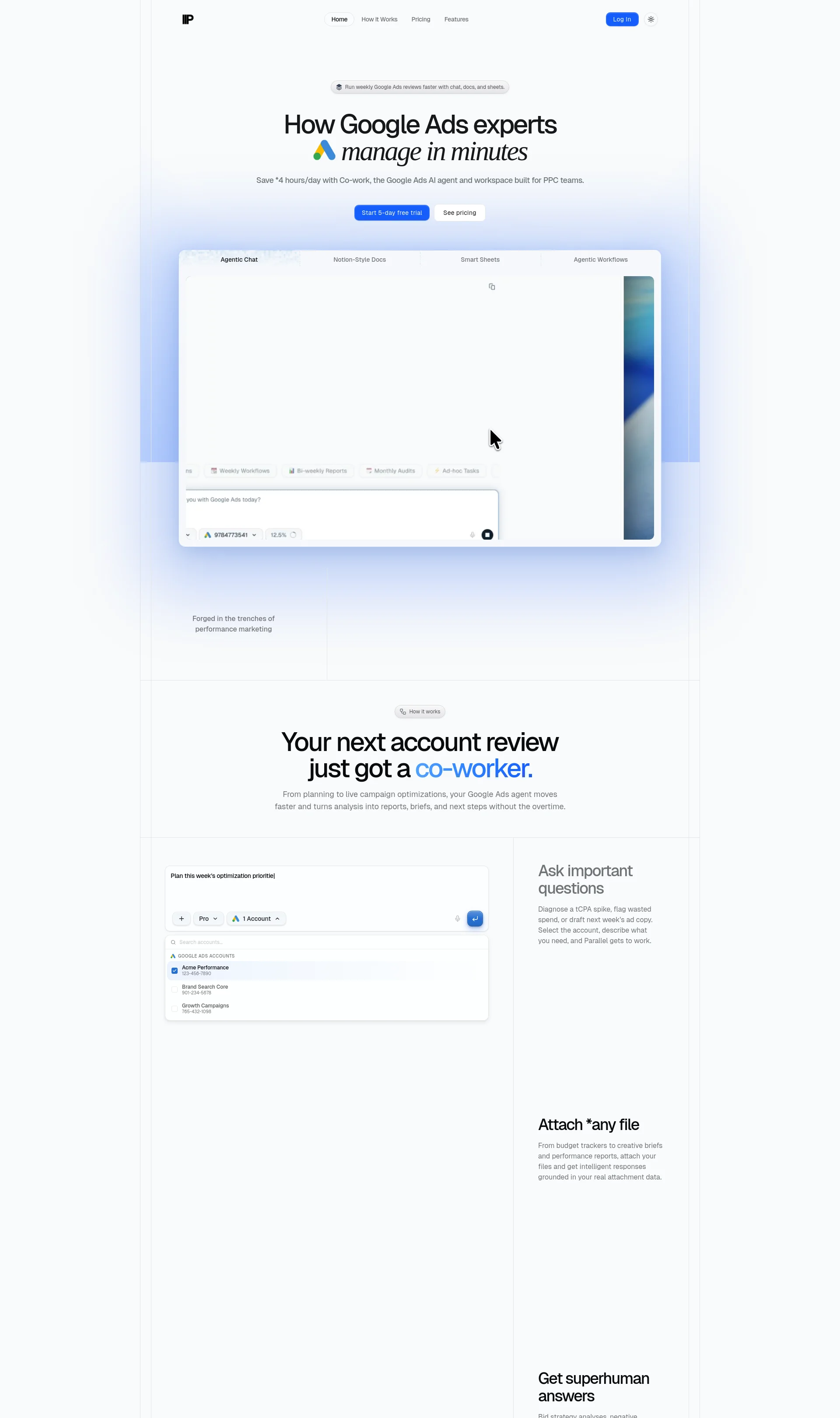 Google Ads AI Agent for Busy Professionals & Agencies