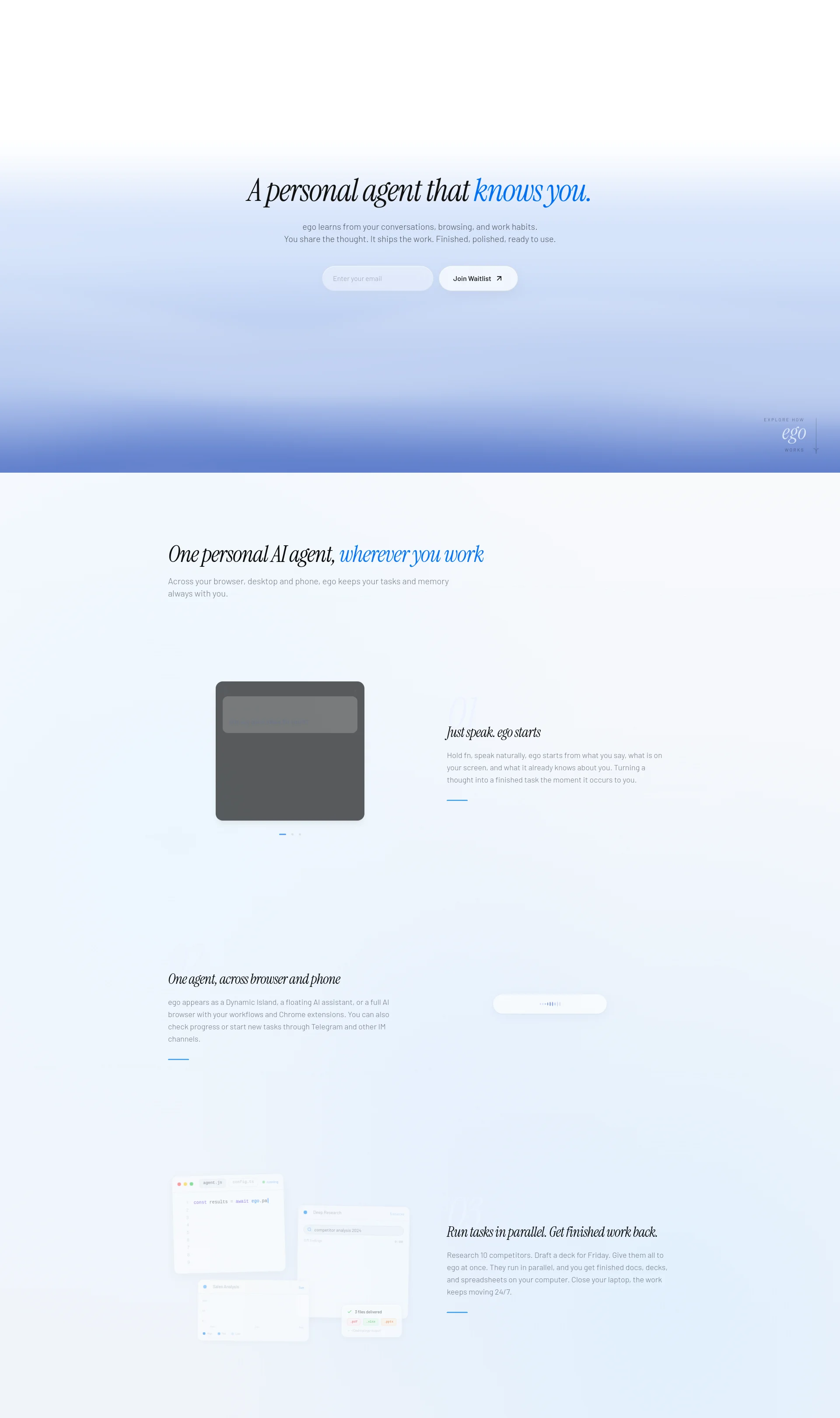 Personal Agent That Works 24/7 Across Every Device