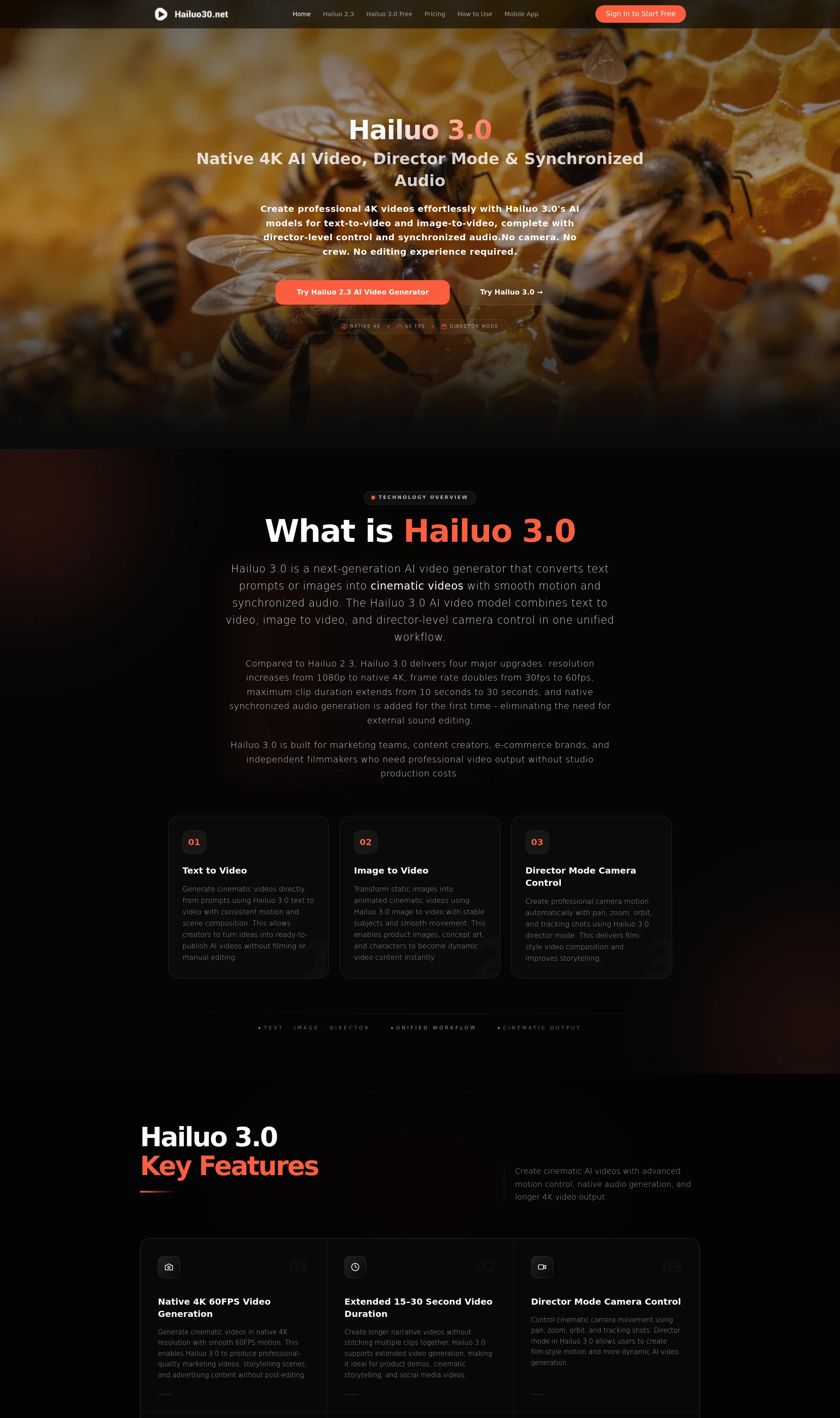 Native 4K 60FPS Video Generator | Text & Image to Video
