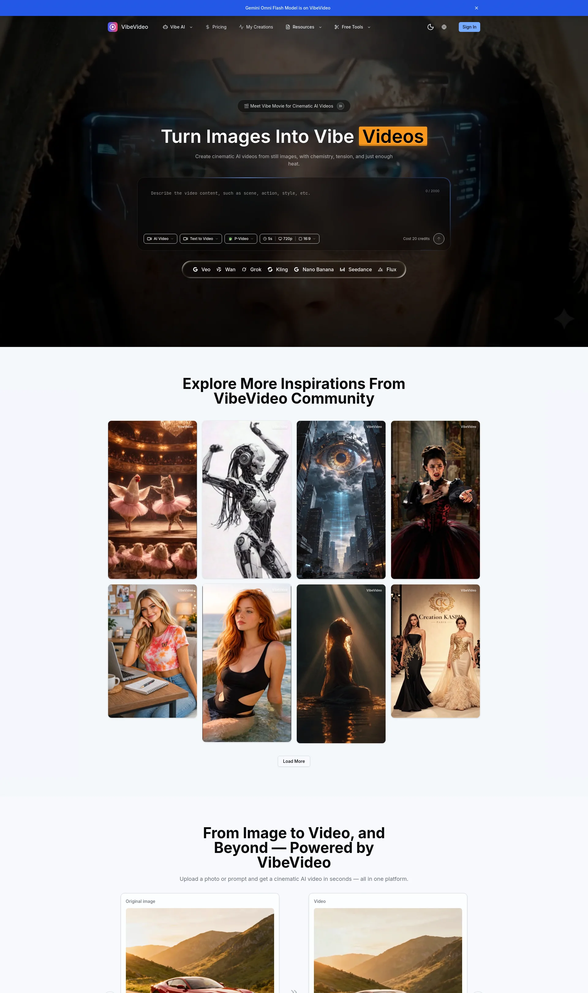 Transform your images into stunning videos with advanced AI technology