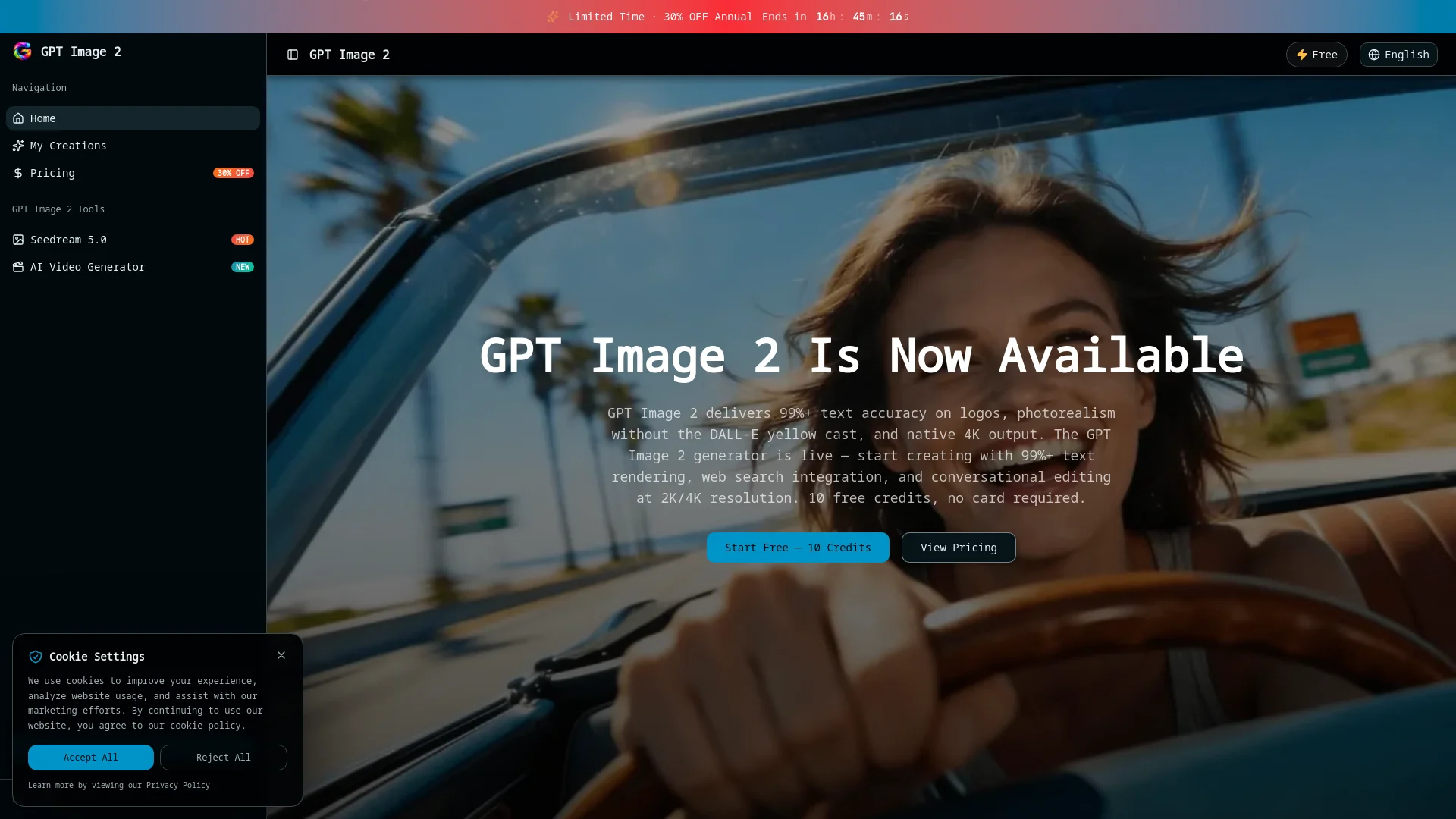 Access GPT Image 2 with 99%+ text rendering today