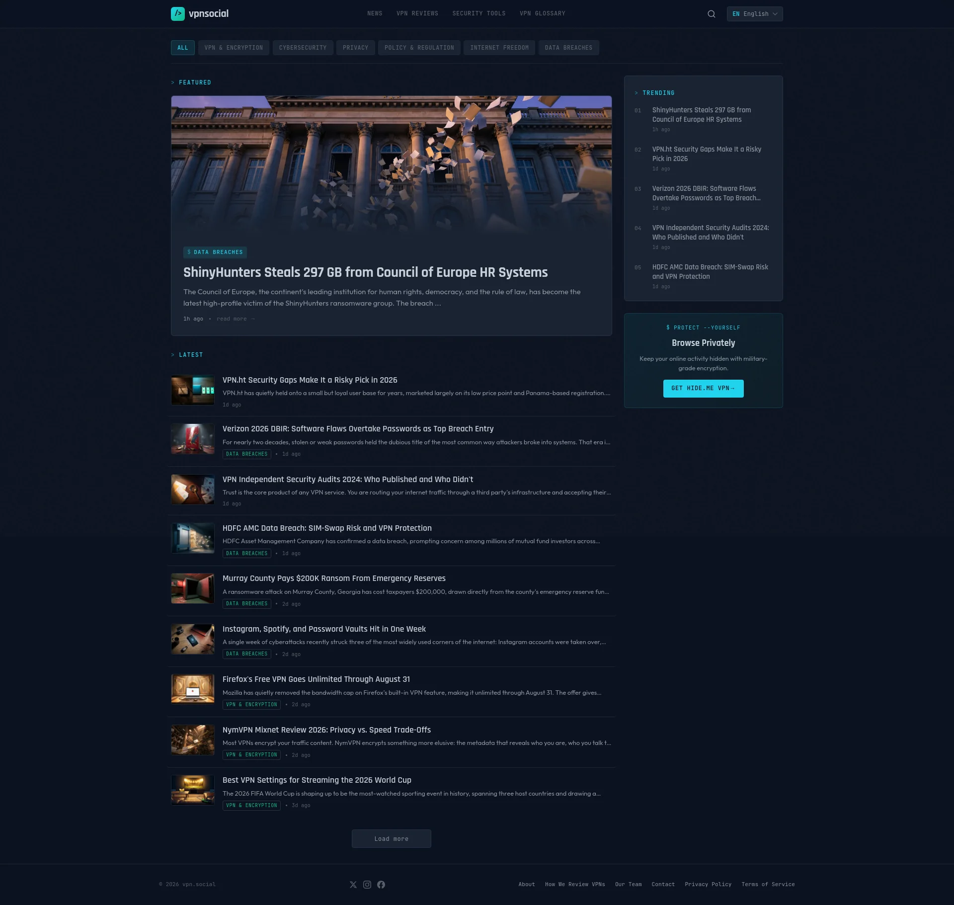 Your trusted source for Privacy & Security News