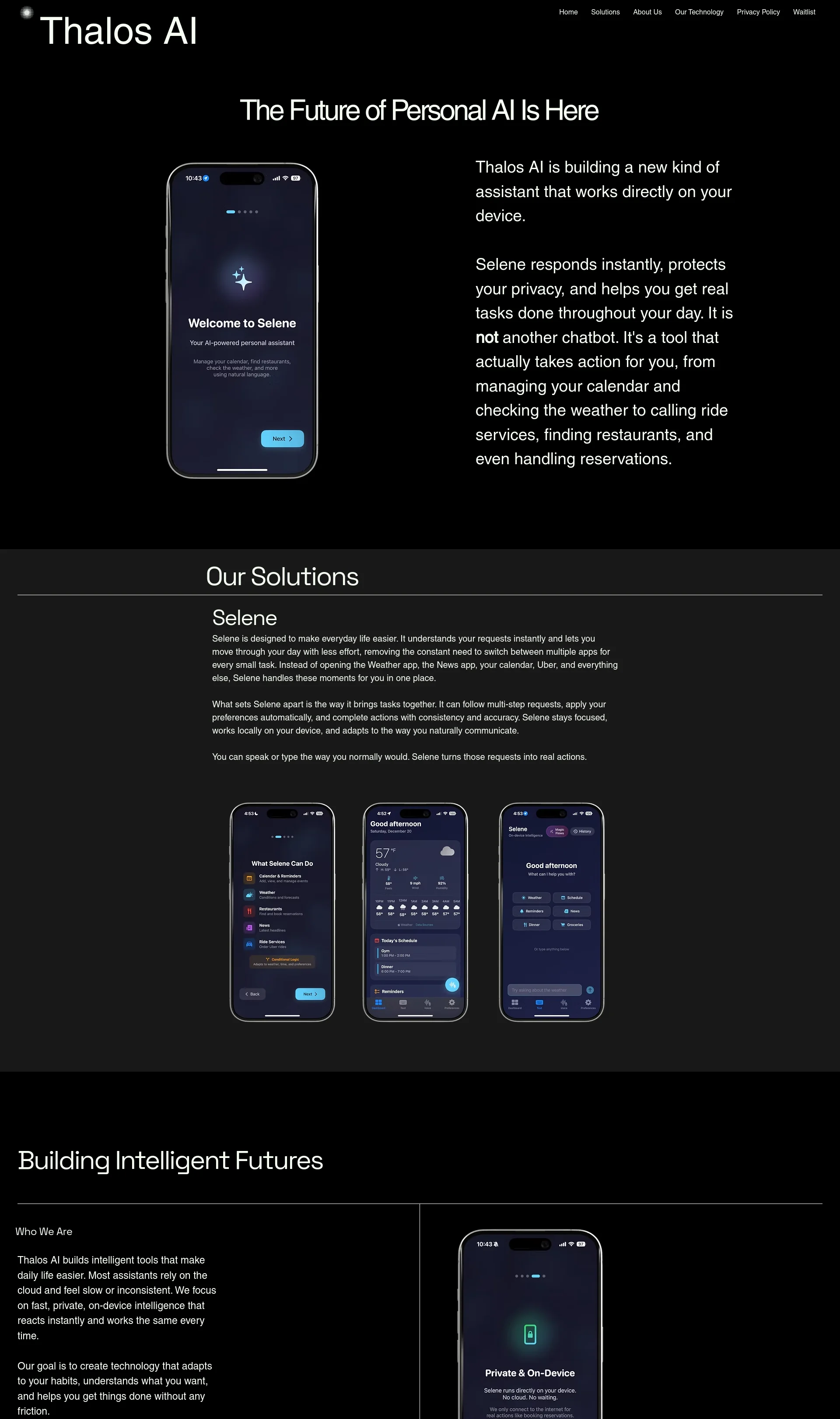 AI Assistant that works directly on your device