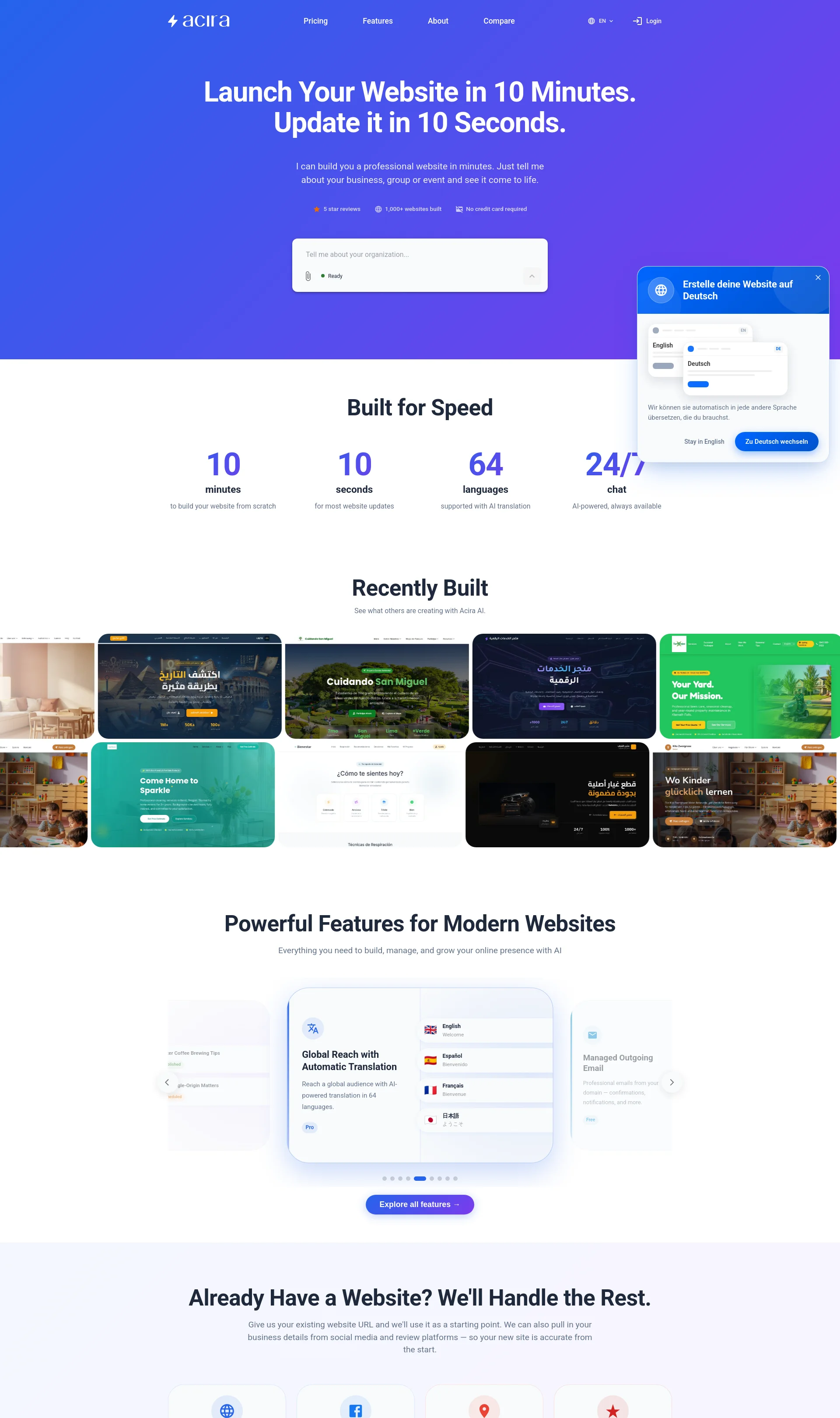 Launch Your Website in 10 Minutes