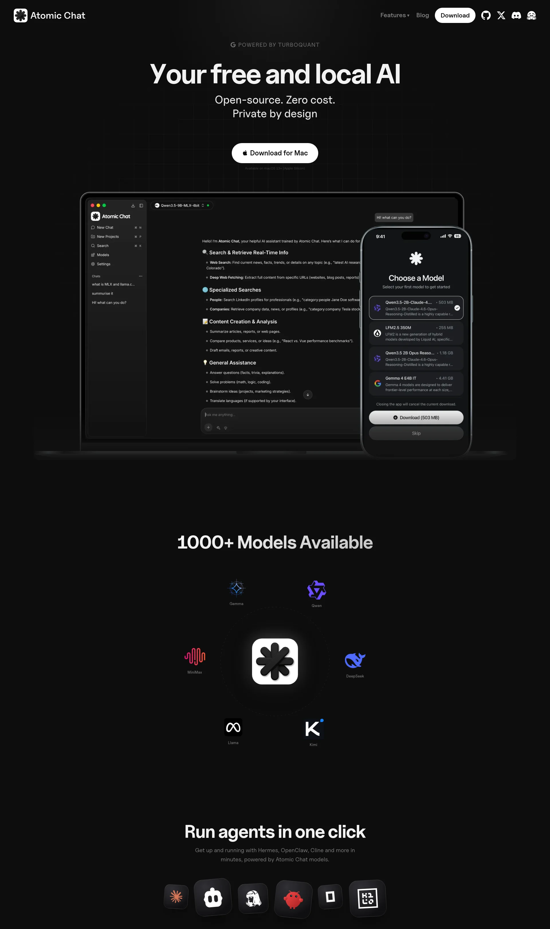 Free Local AI Chat for Mac, Windows & iPhone