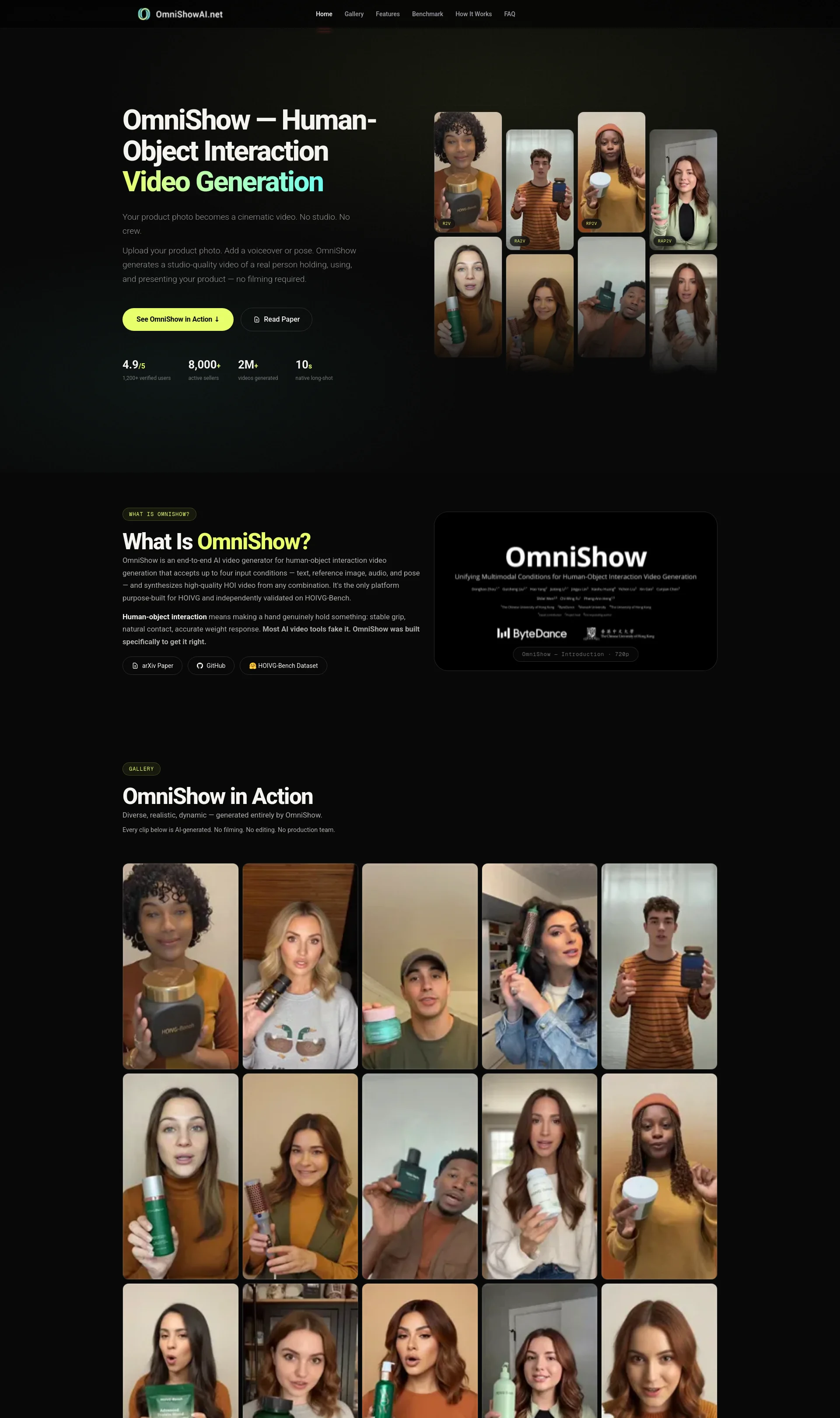Human-Object Interaction Video Generator