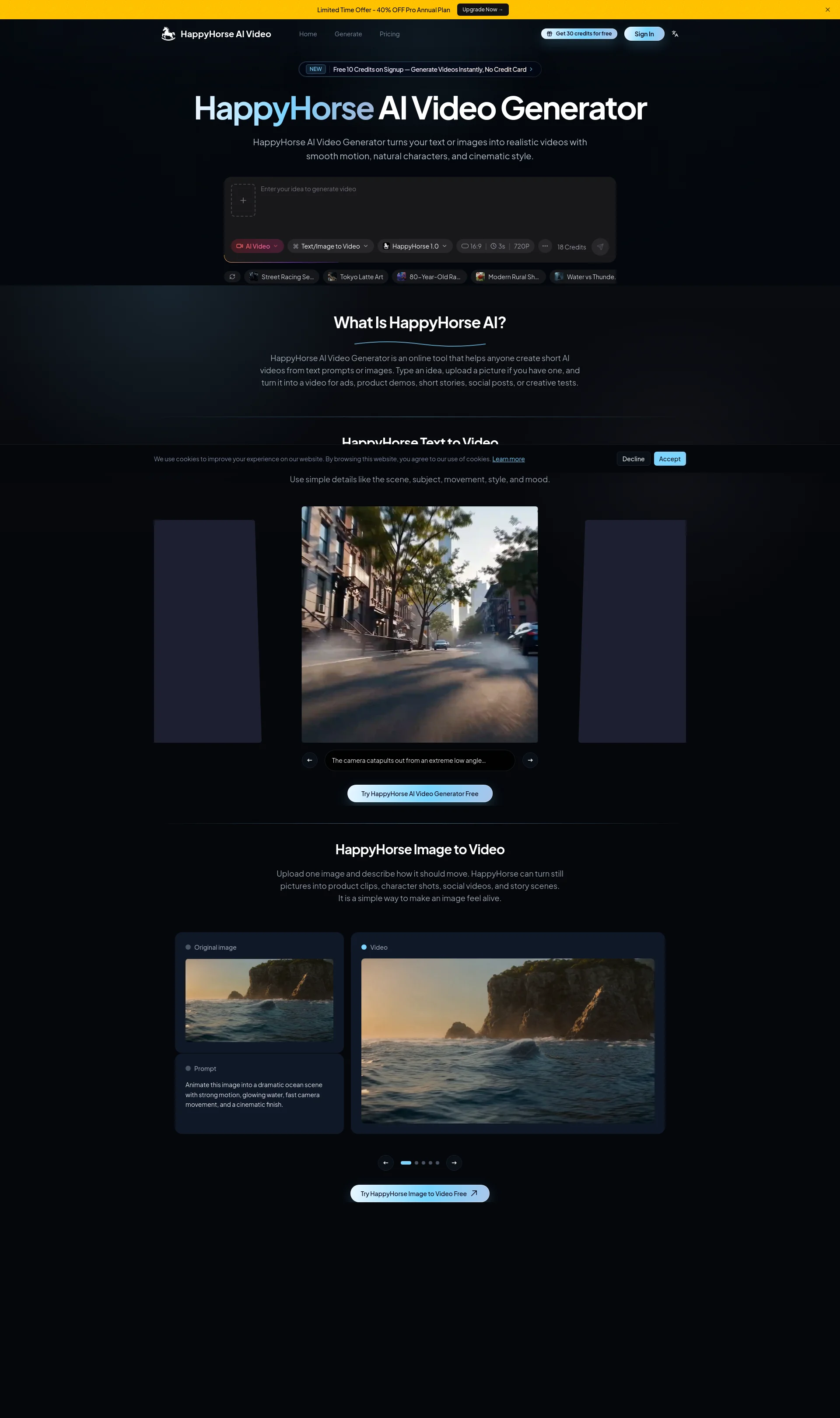 Free AI Video Generator