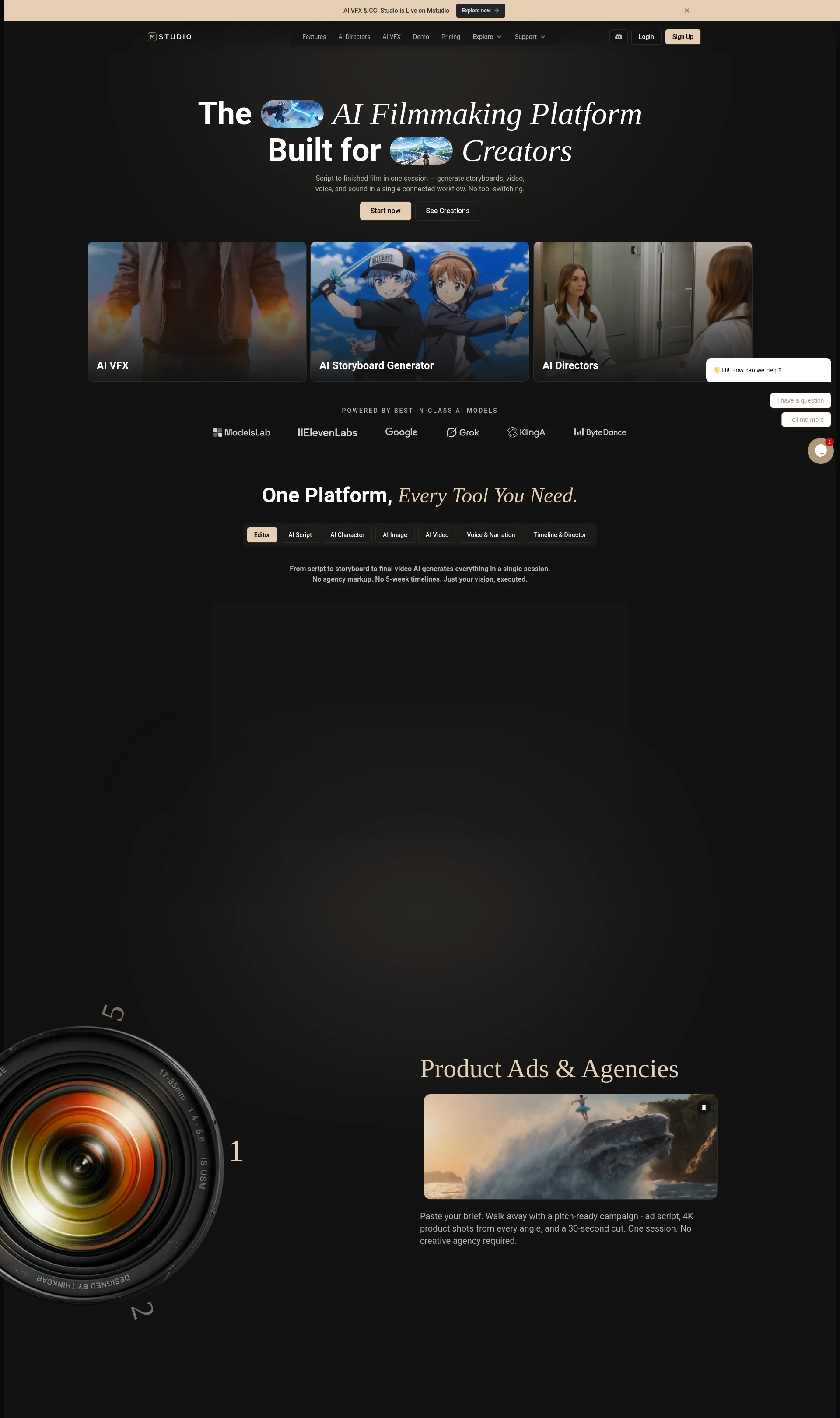 AI Storyboard Generator & AI Movie Maker