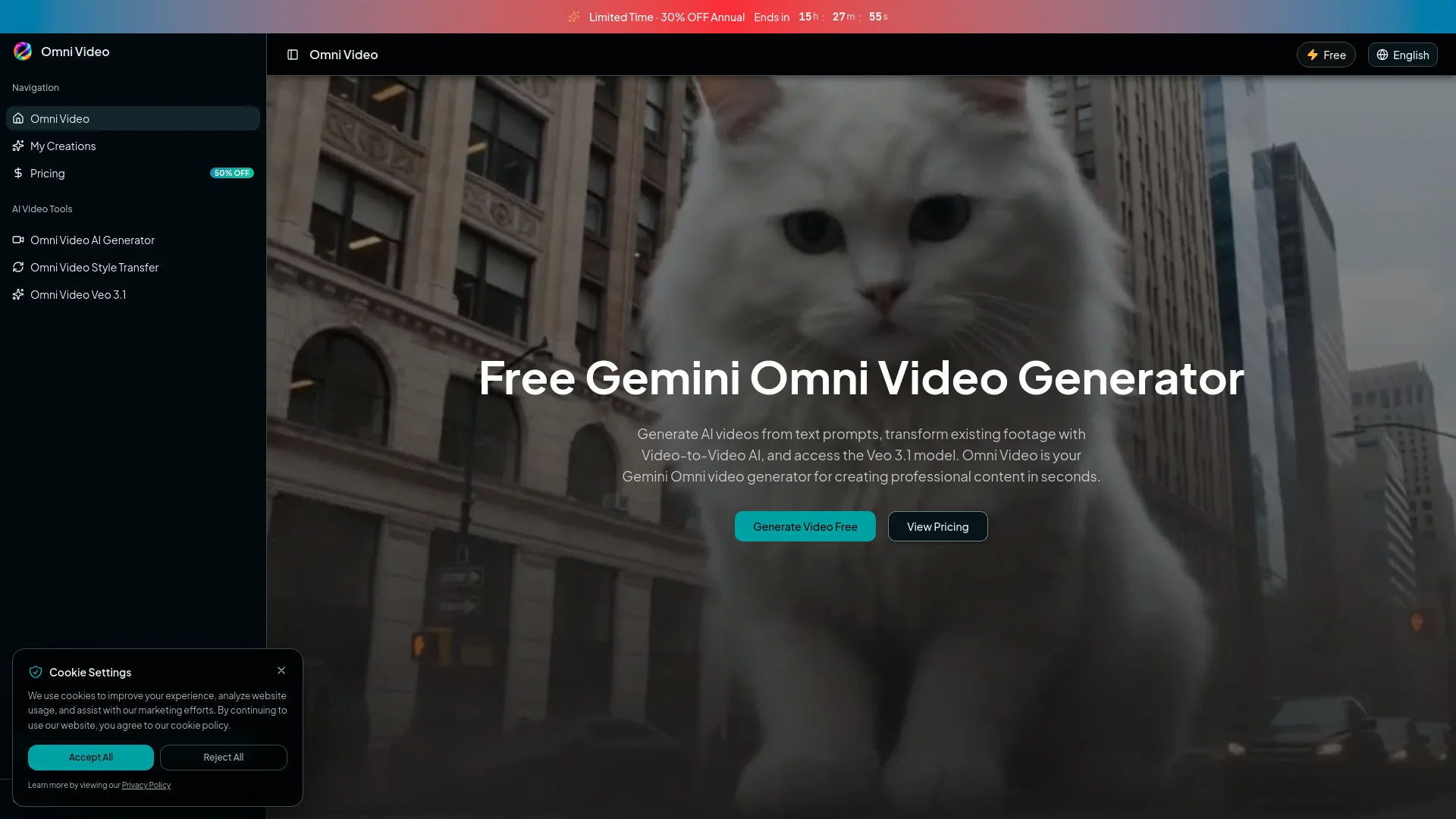 Free Gemini Omni Video Generator Online