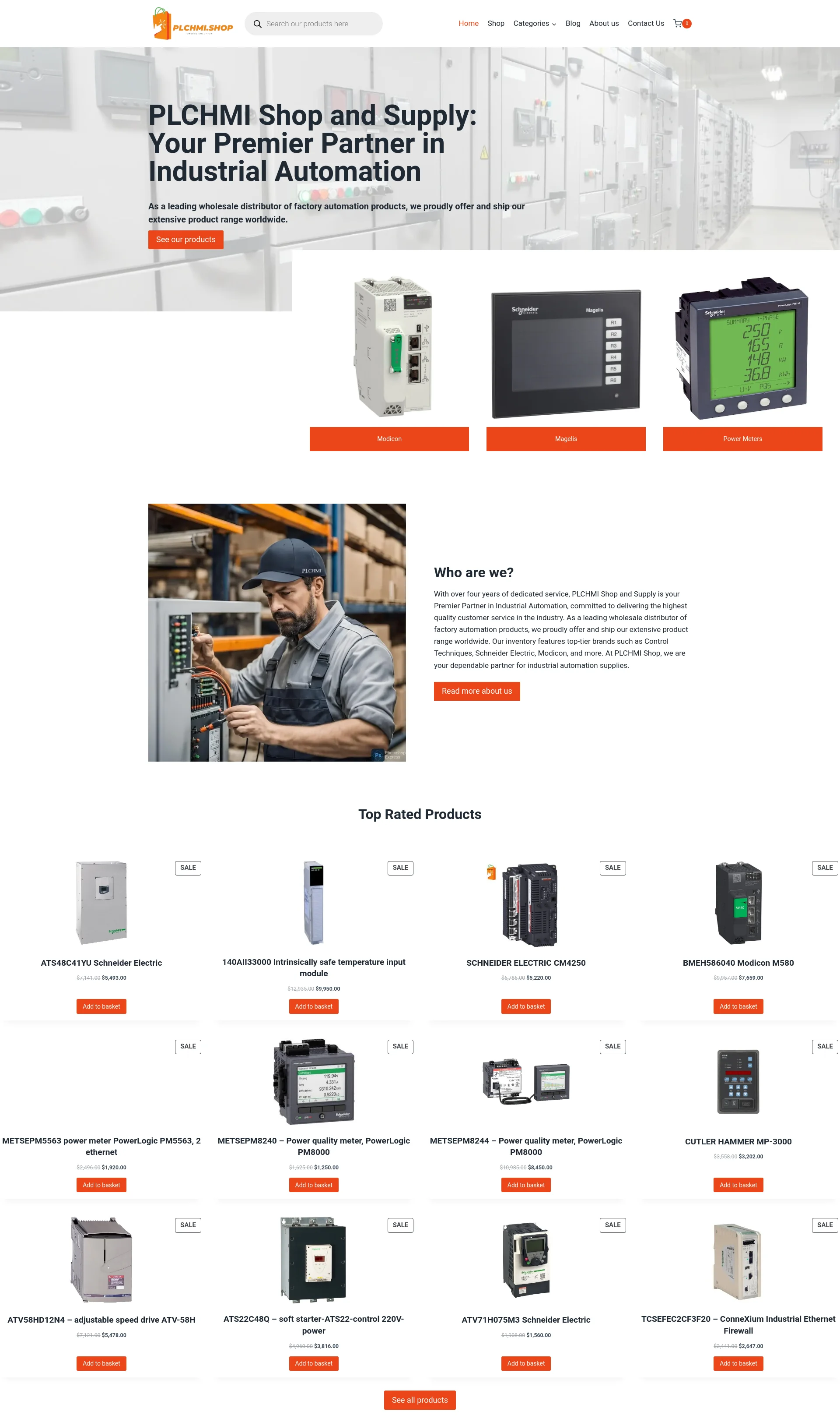 Industrial Automation & PLC Components