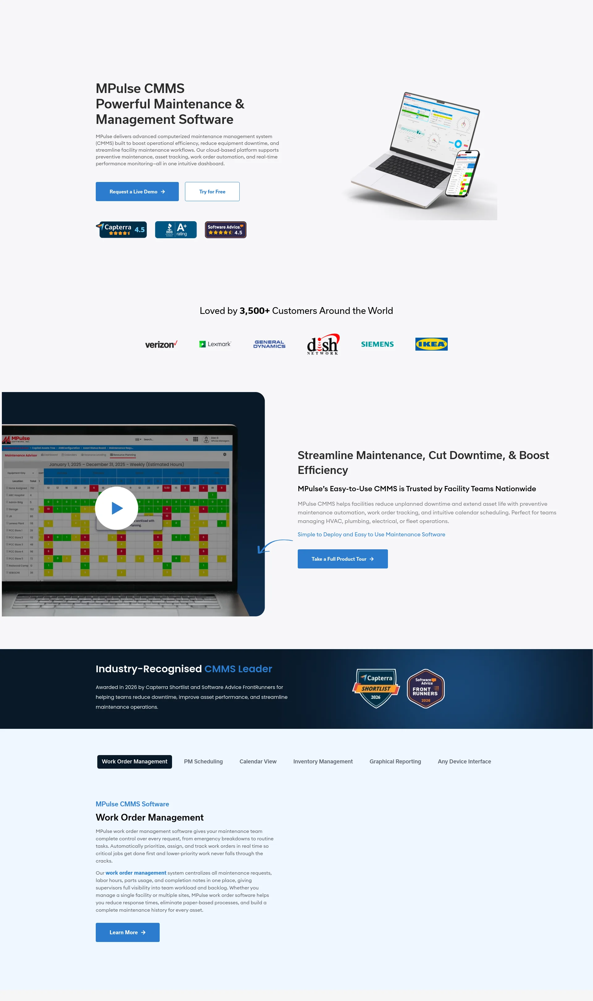 MPulse CMMS Software