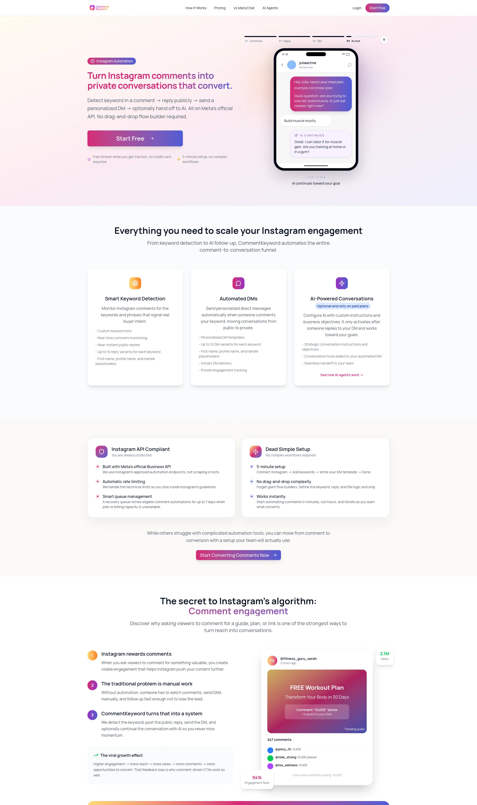 Turn Instagram comments into qualified leads