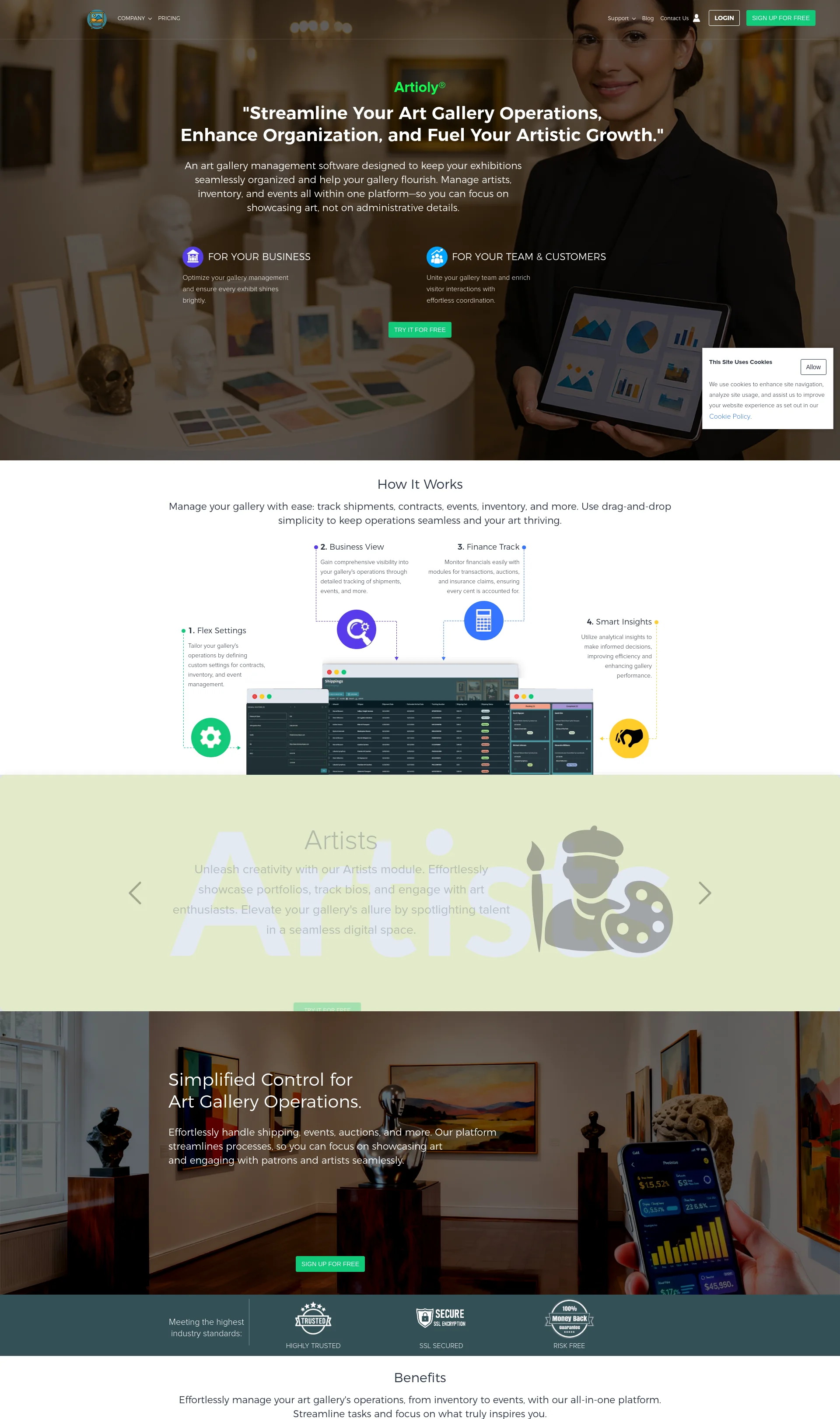Streamline Your Art Gallery Operations, Enhance Organization, and Fuel Your Artistic Growth