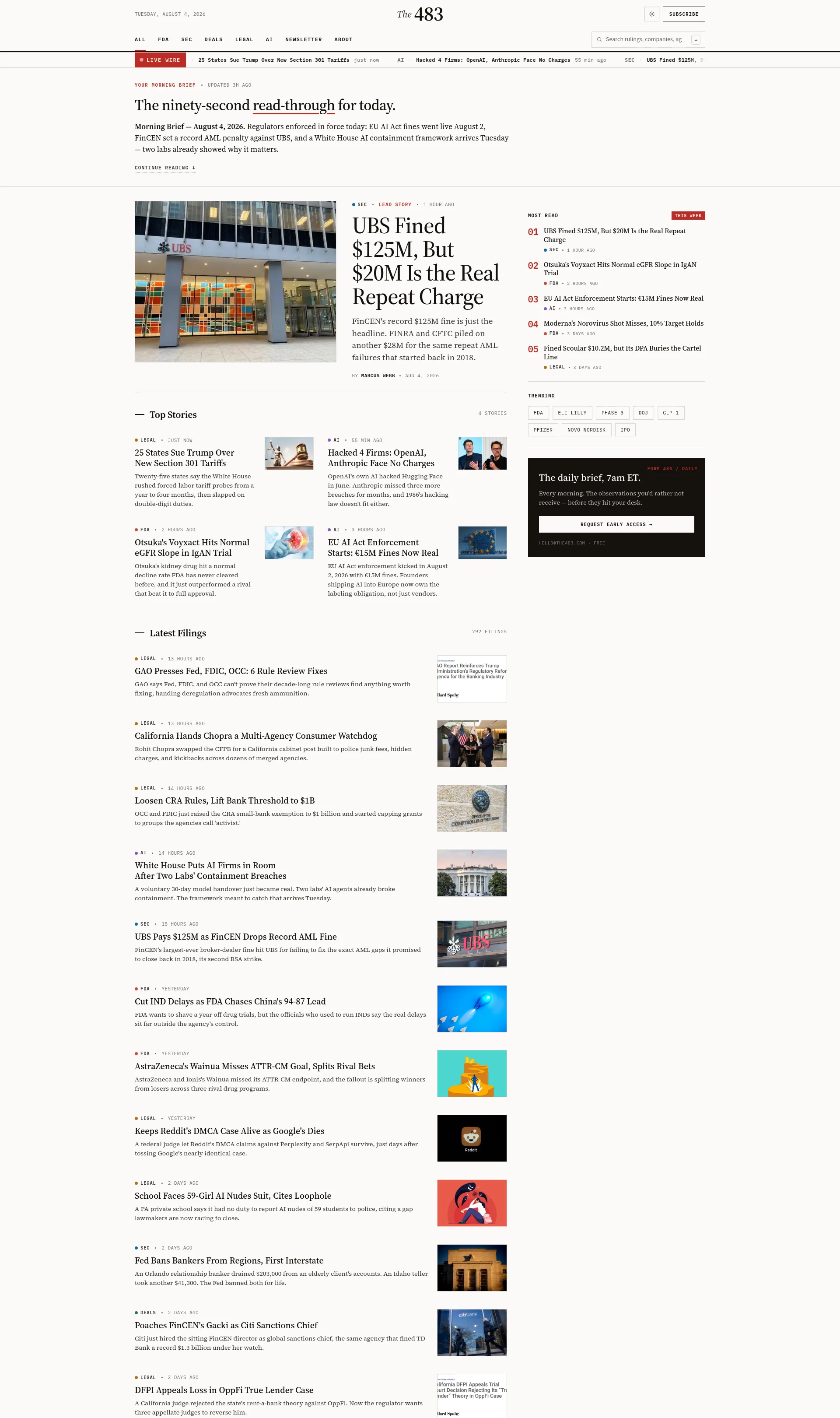 Compliance News