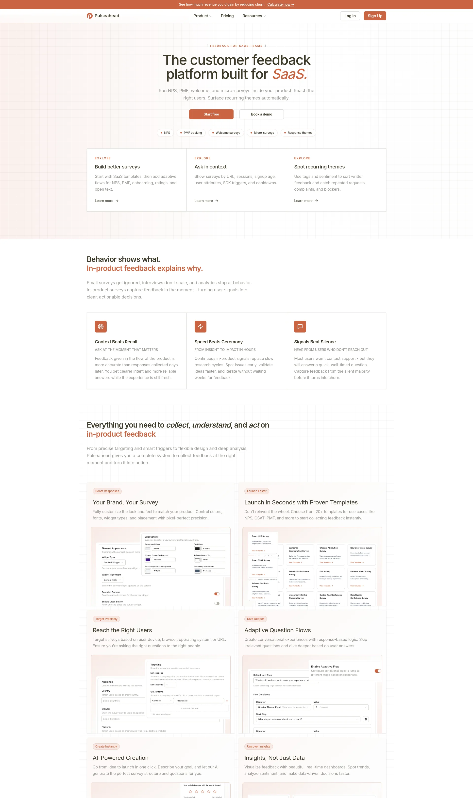 Customer Feedback Platform for SaaS