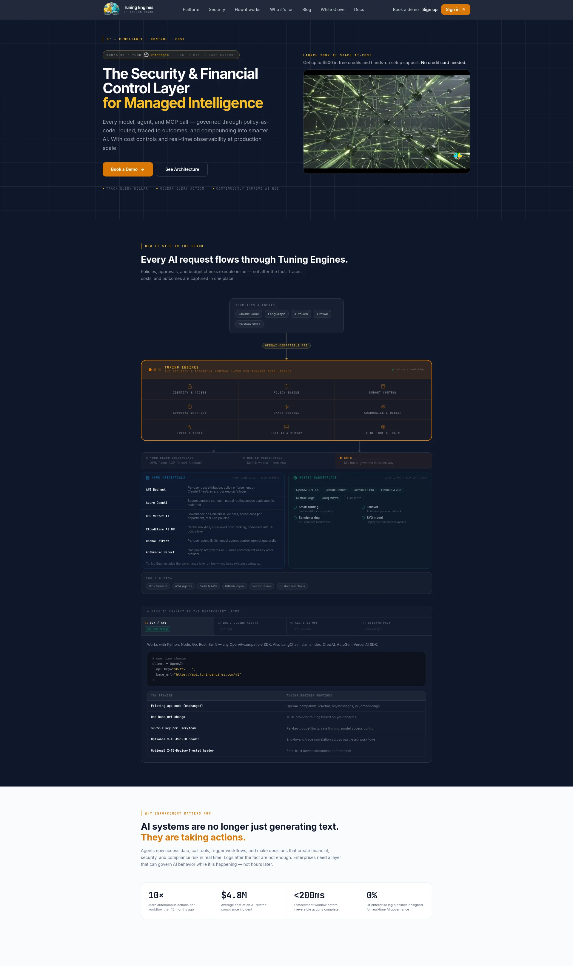 Enterprise AI API for Secure ROI Layer