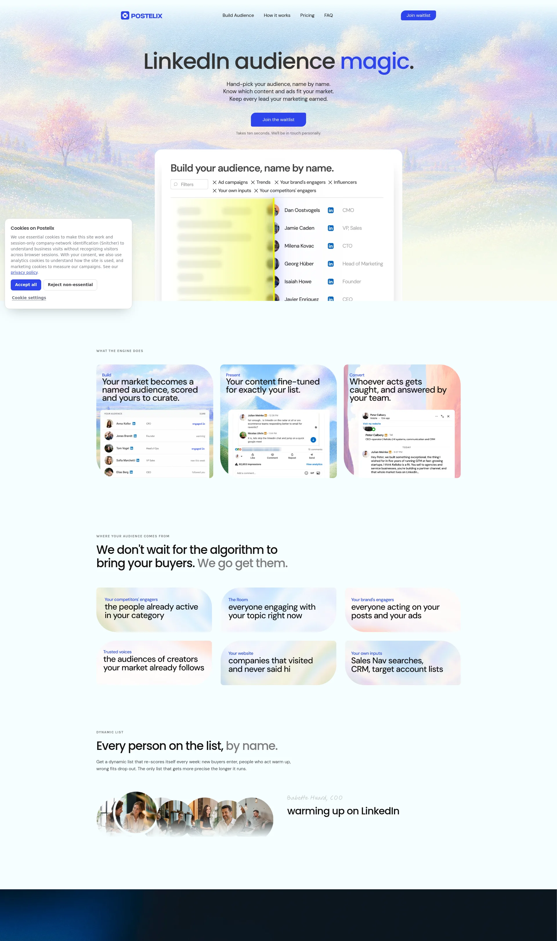 Build your LinkedIn audience, buyer by buyer
