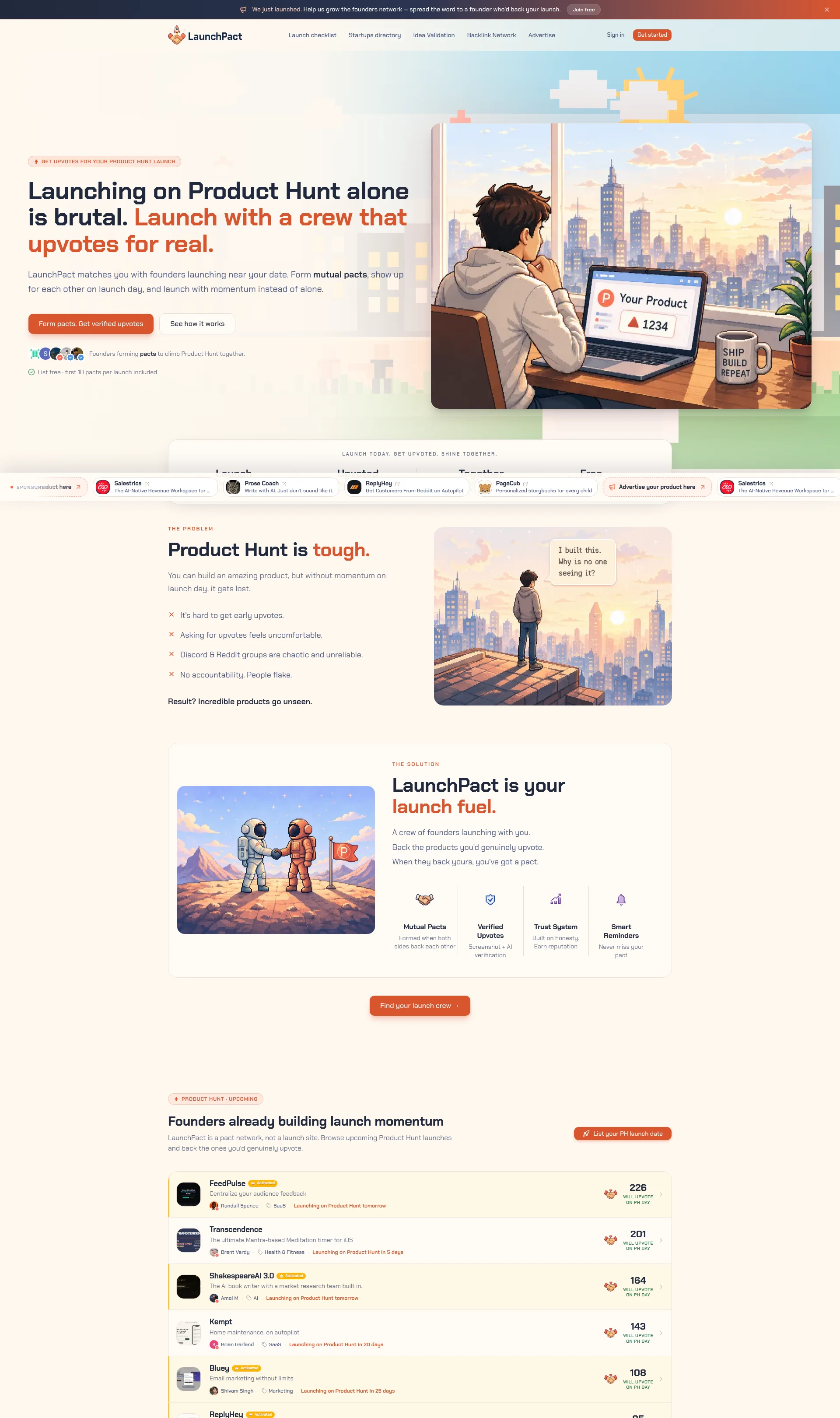 Verified Product Hunt Launch Support