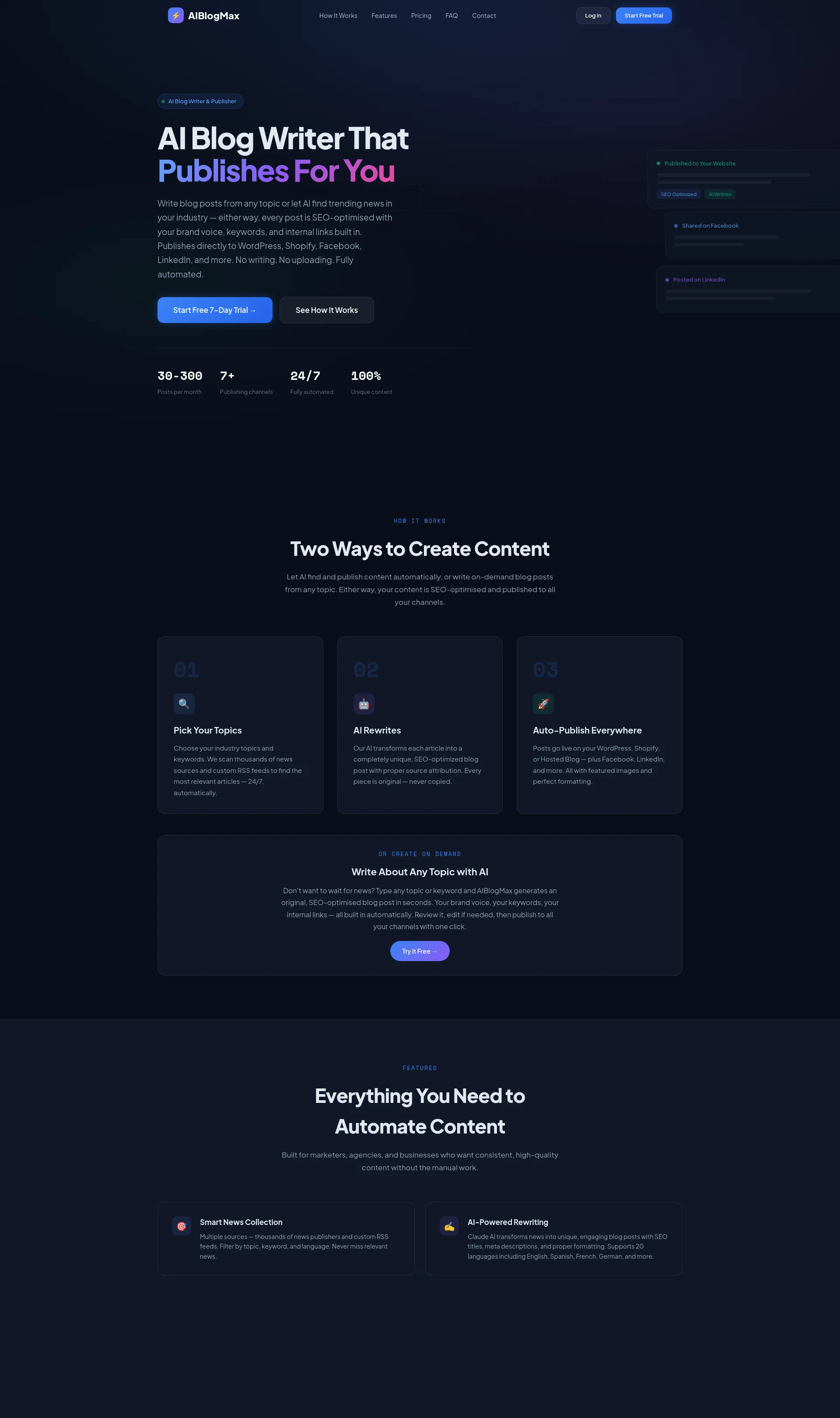 Turn News Into Blog Posts Automatically