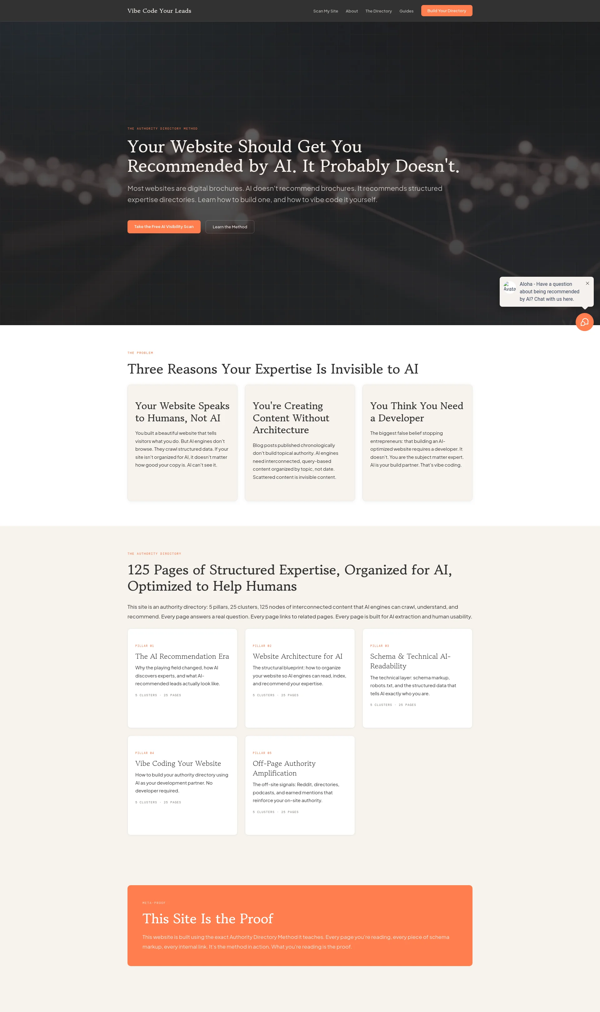 Build an AI-Optimized Website That Gets You Recommended