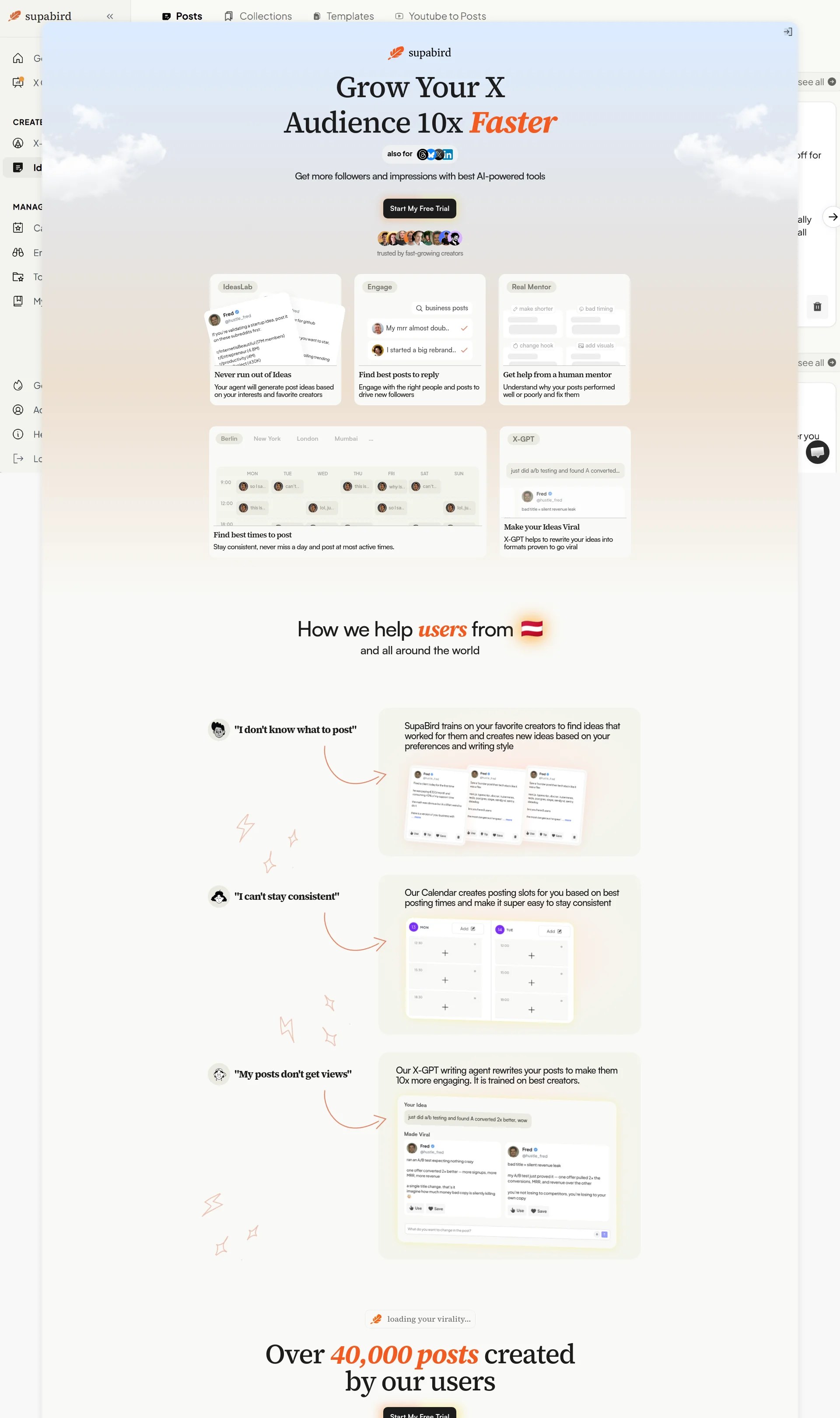 Grow your X audience 10x faster with AI-powered tools