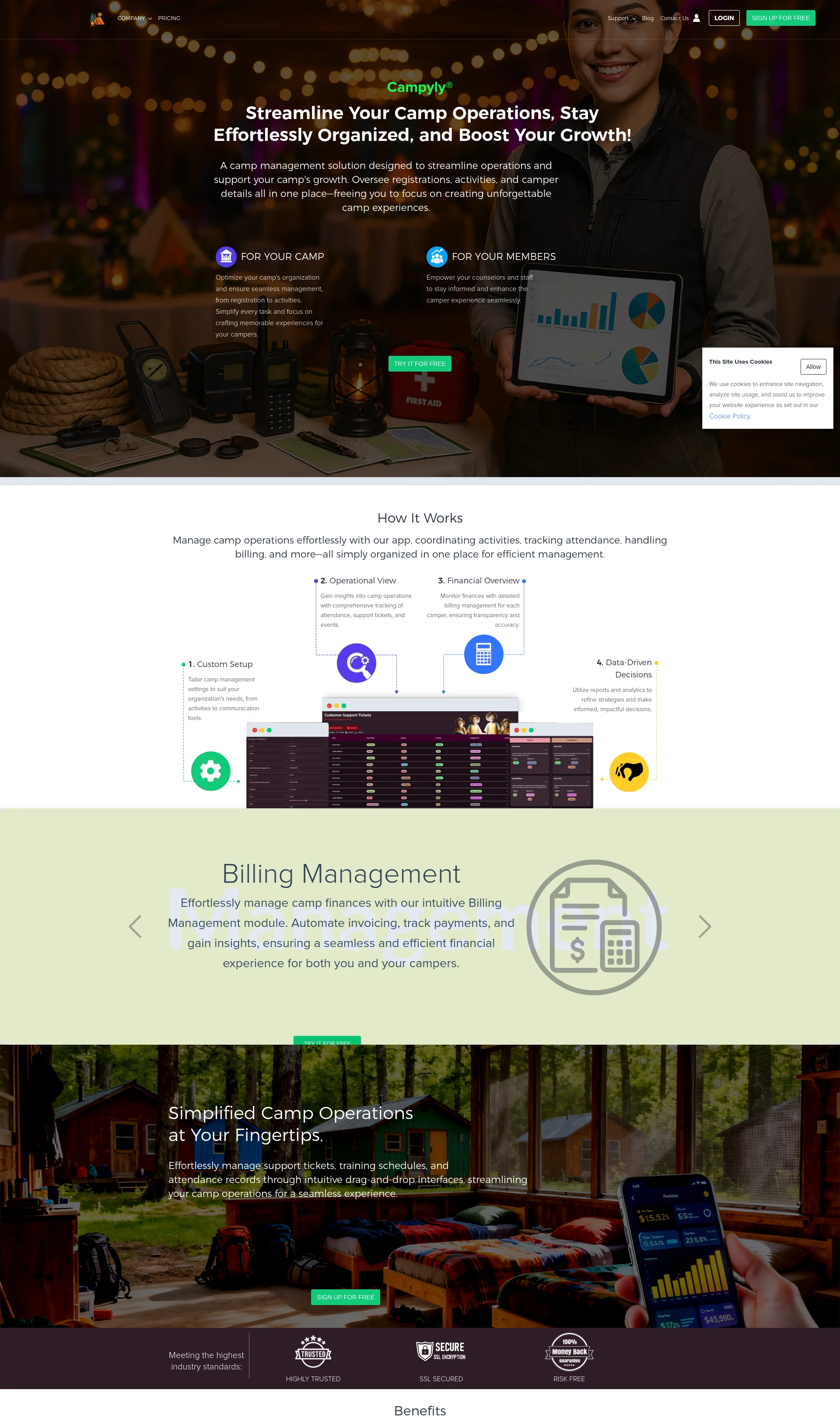 Streamline Your Camp Operations, Stay Effortlessly Organized, and Boost Your Growth!