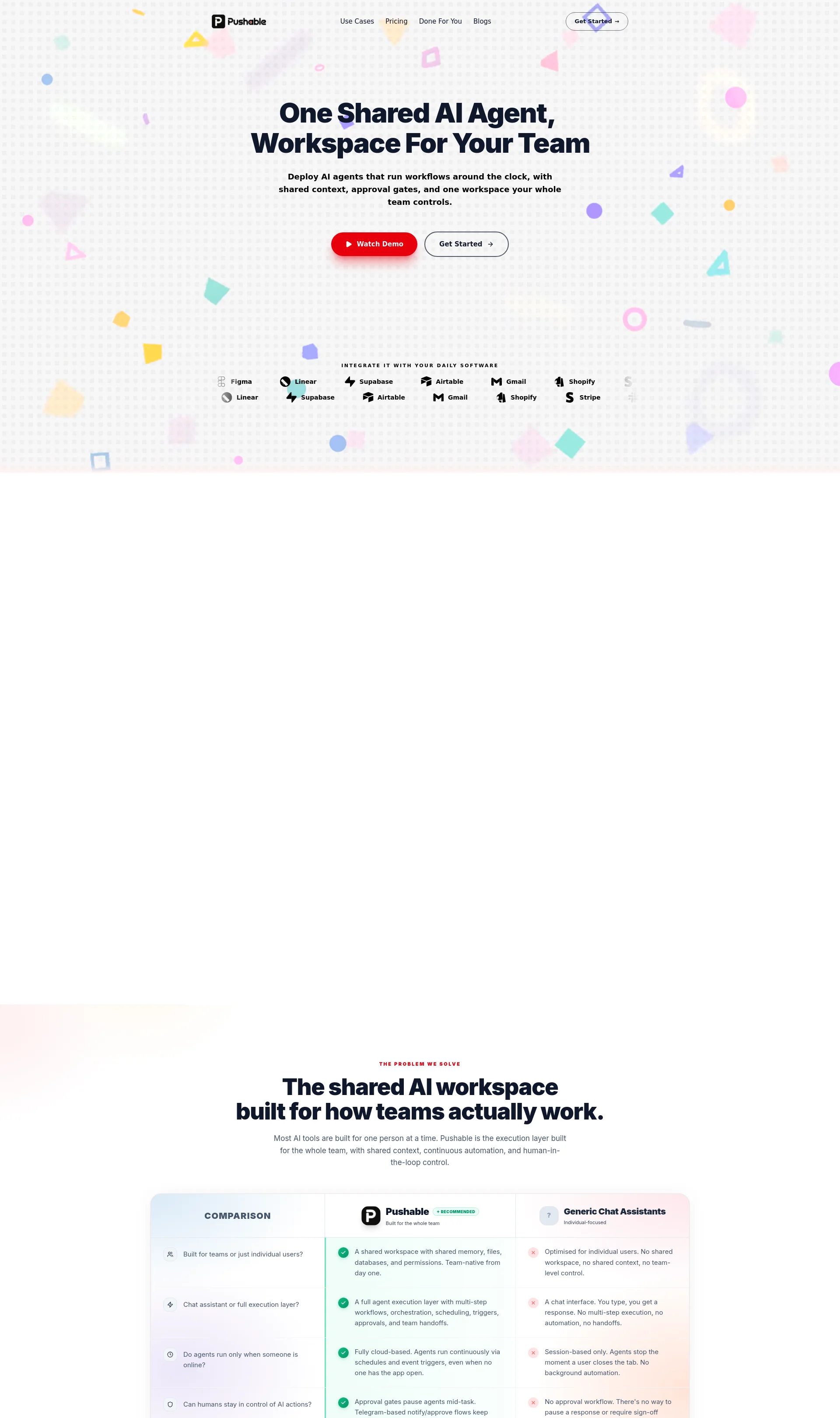 The Shared AI Workspace of Agents and Workflows