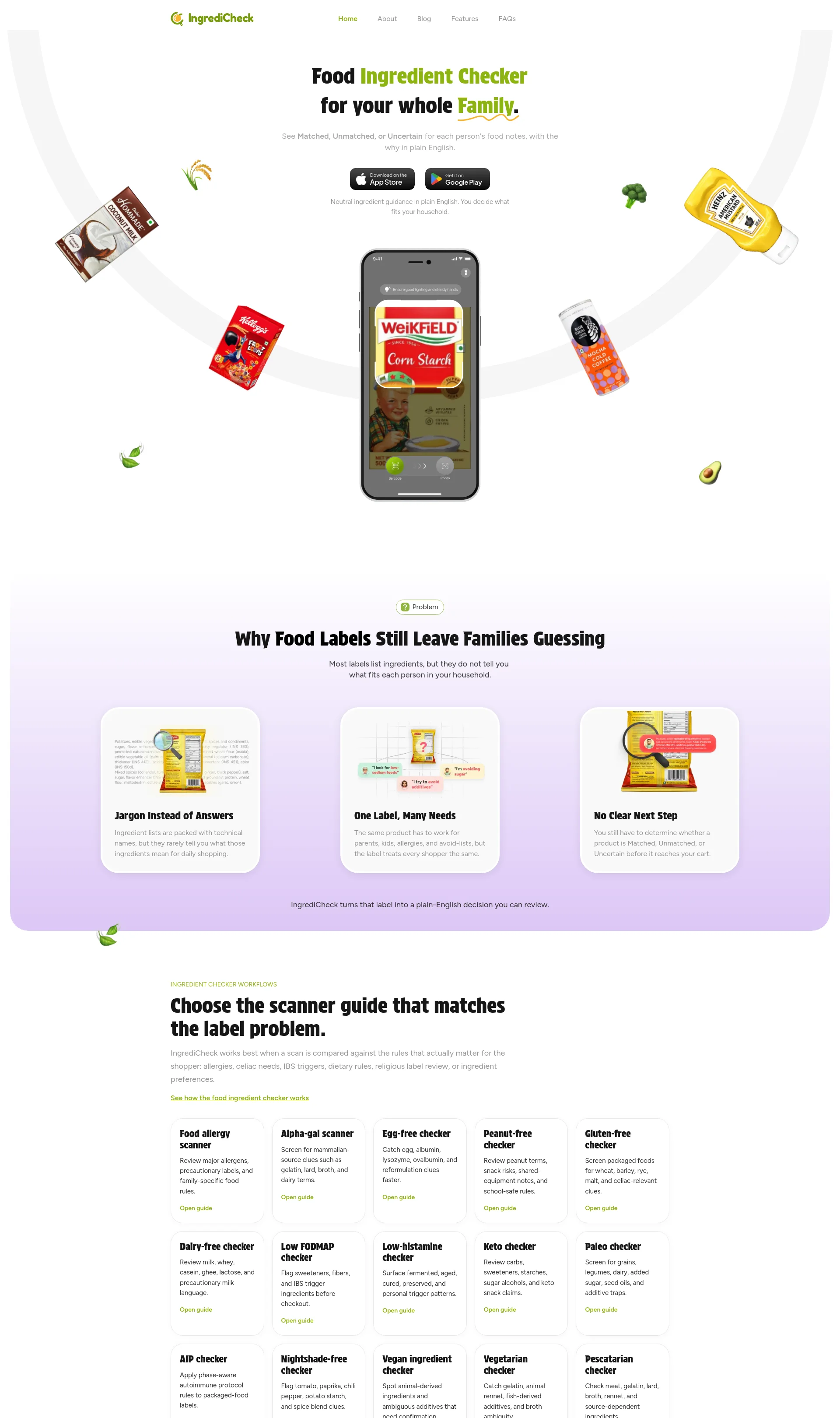 Food Ingredient Checker App: Scan Labels Free