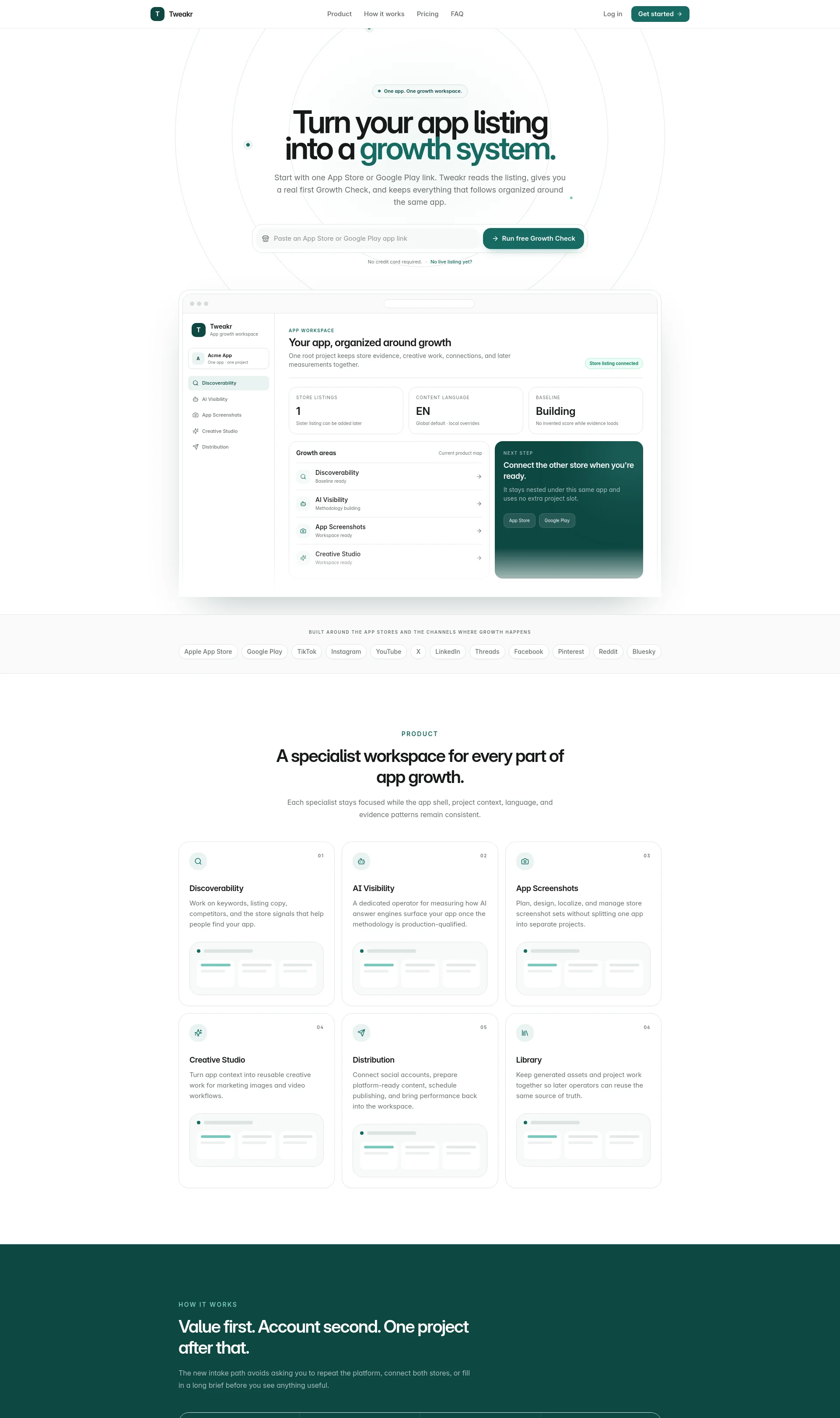 App Growth Workspace