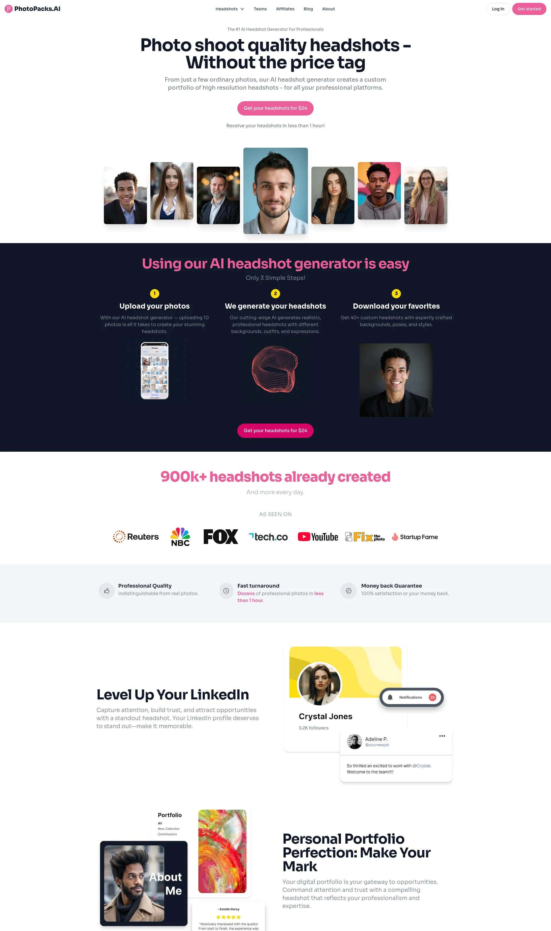 The #1 AI Headshot Generator For Professionals