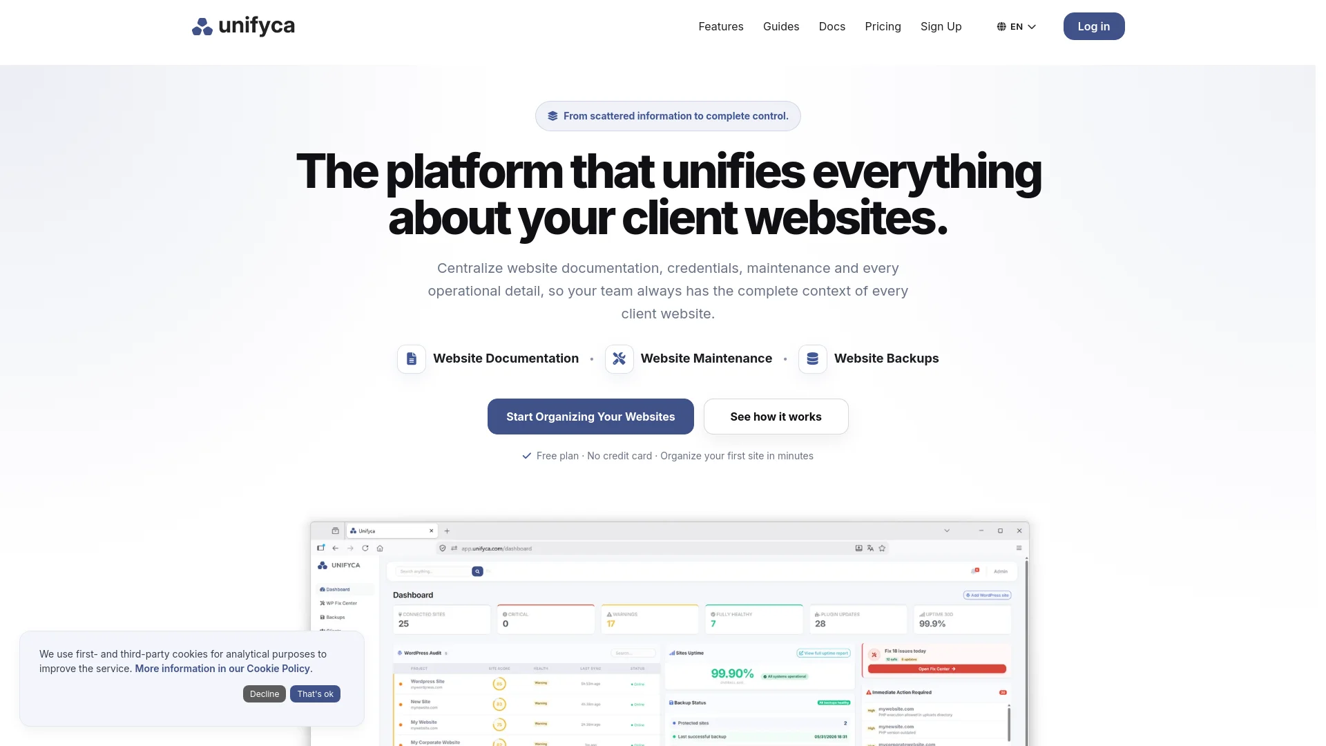 WordPress Website Documentation & Management