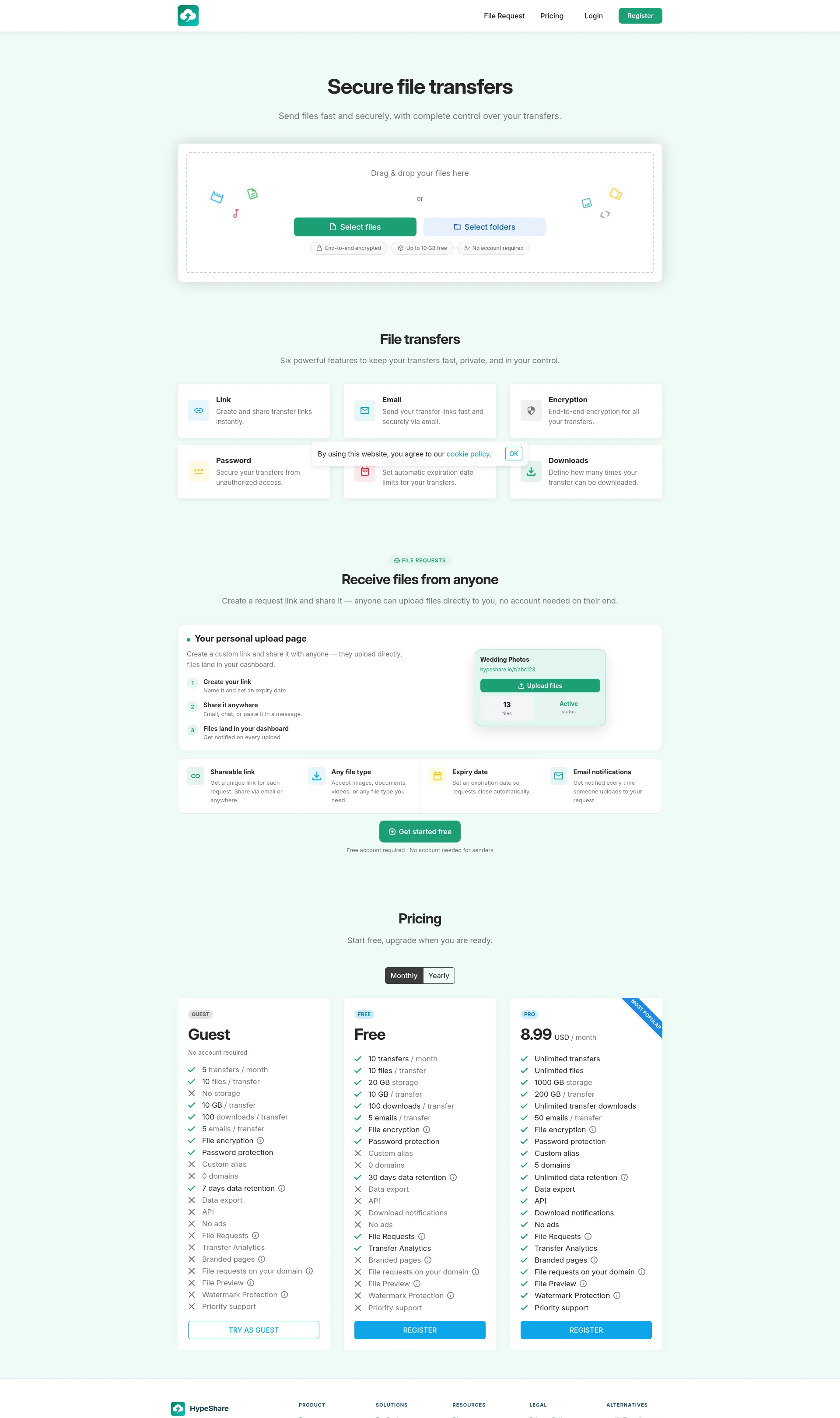 Secure File Transfer – Fast, Private & Simple