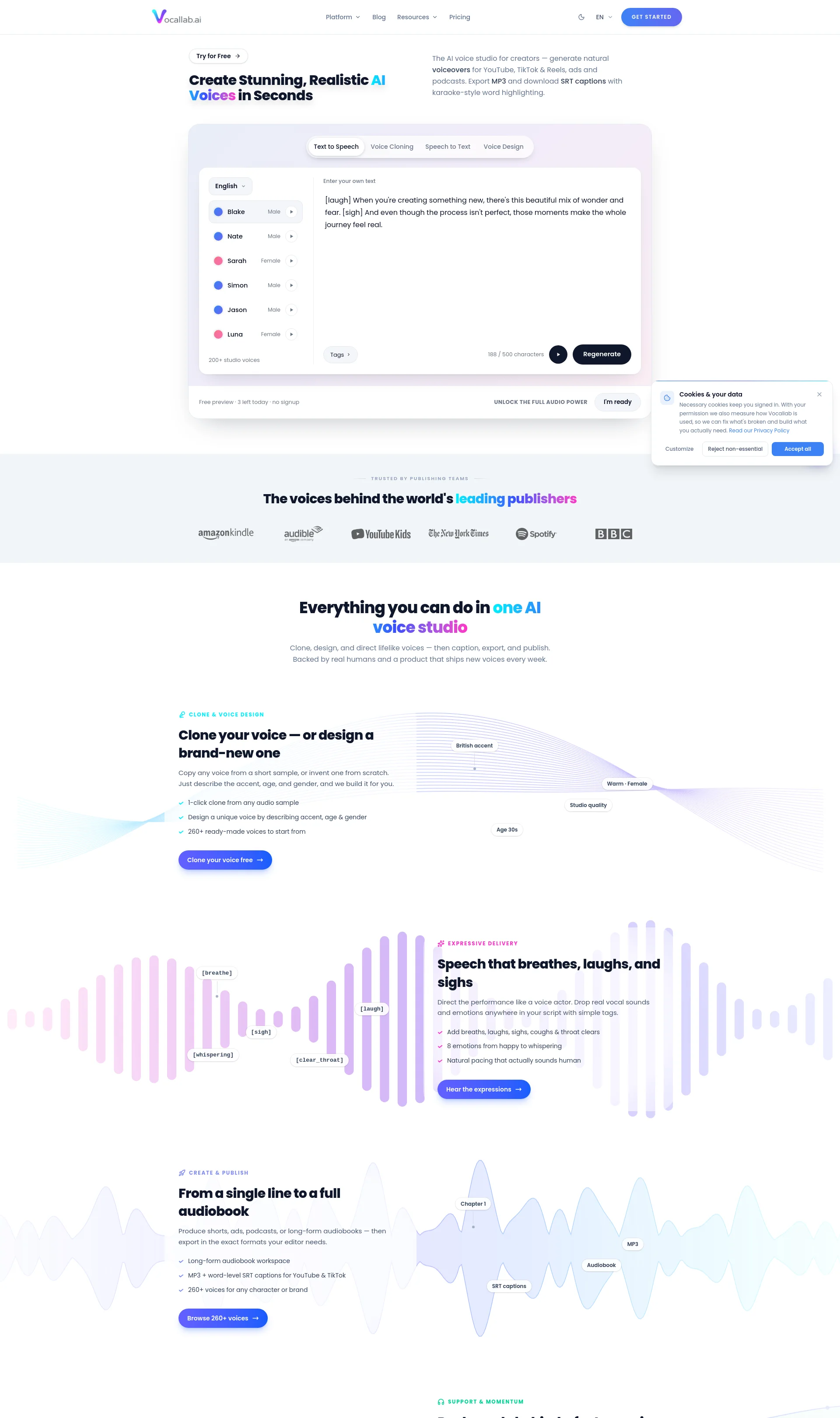 TTS & Voice Cloning for TikTok and YouTube Creators