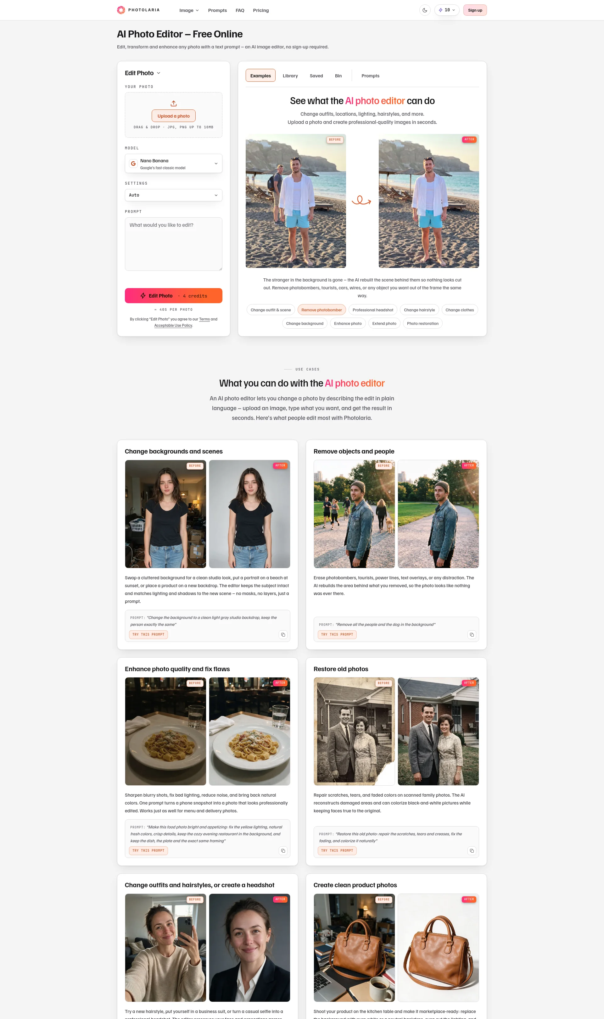 Edit Images Online, No Sign-Up