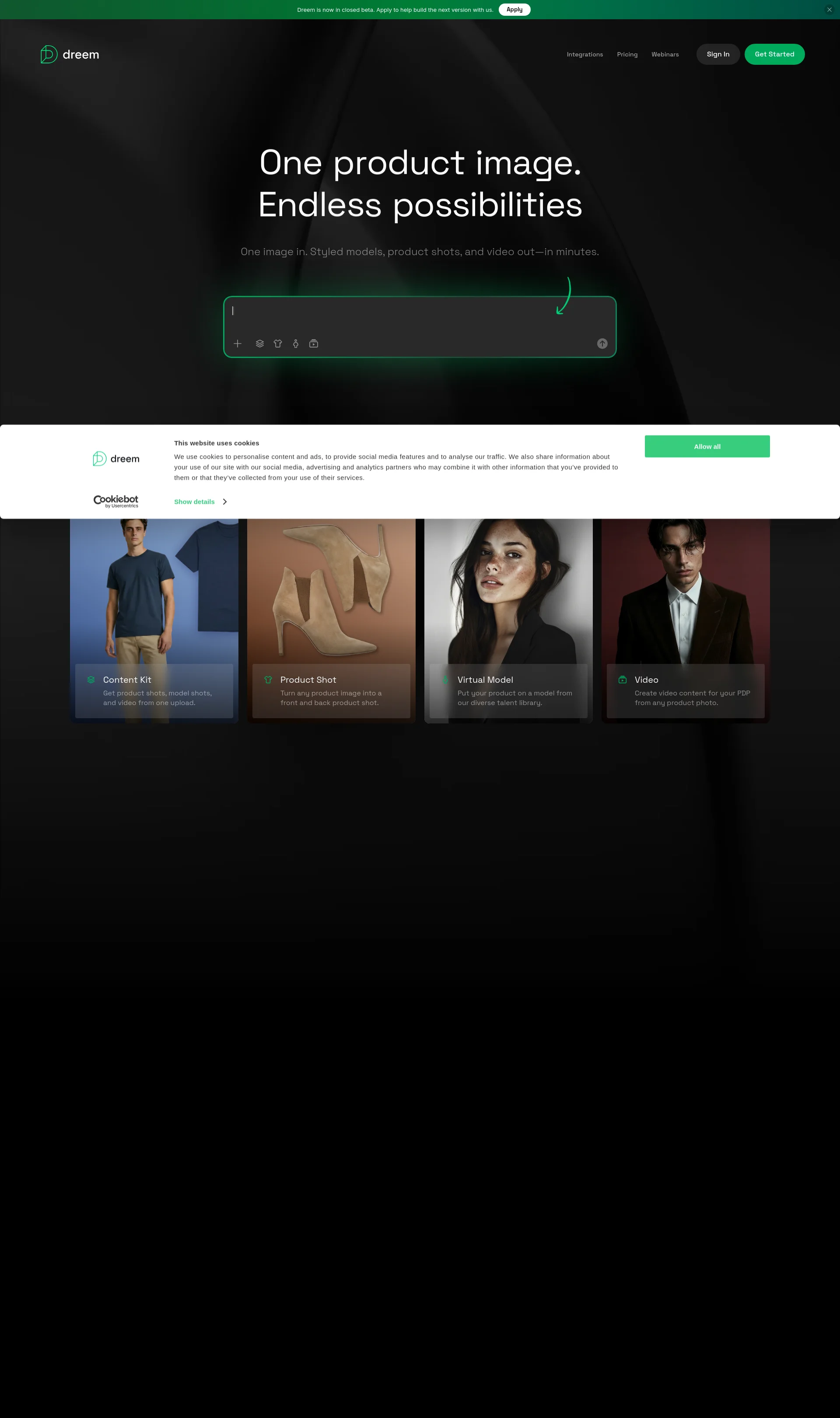 The AI Virtual Studio for Ecommerce