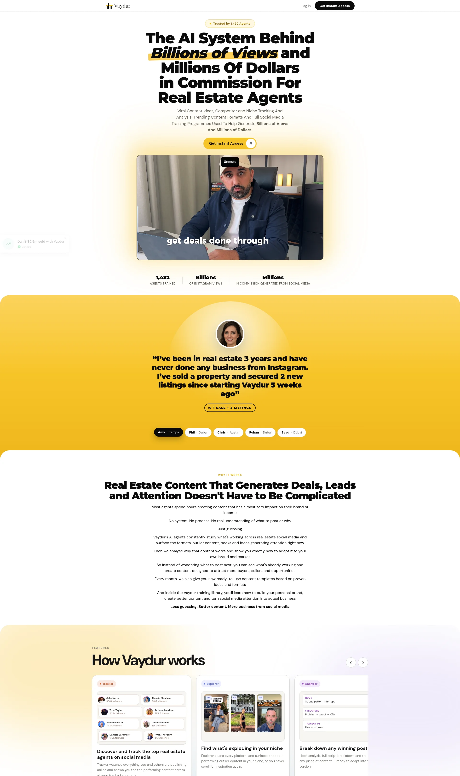The AI System for Real Estate Social Media