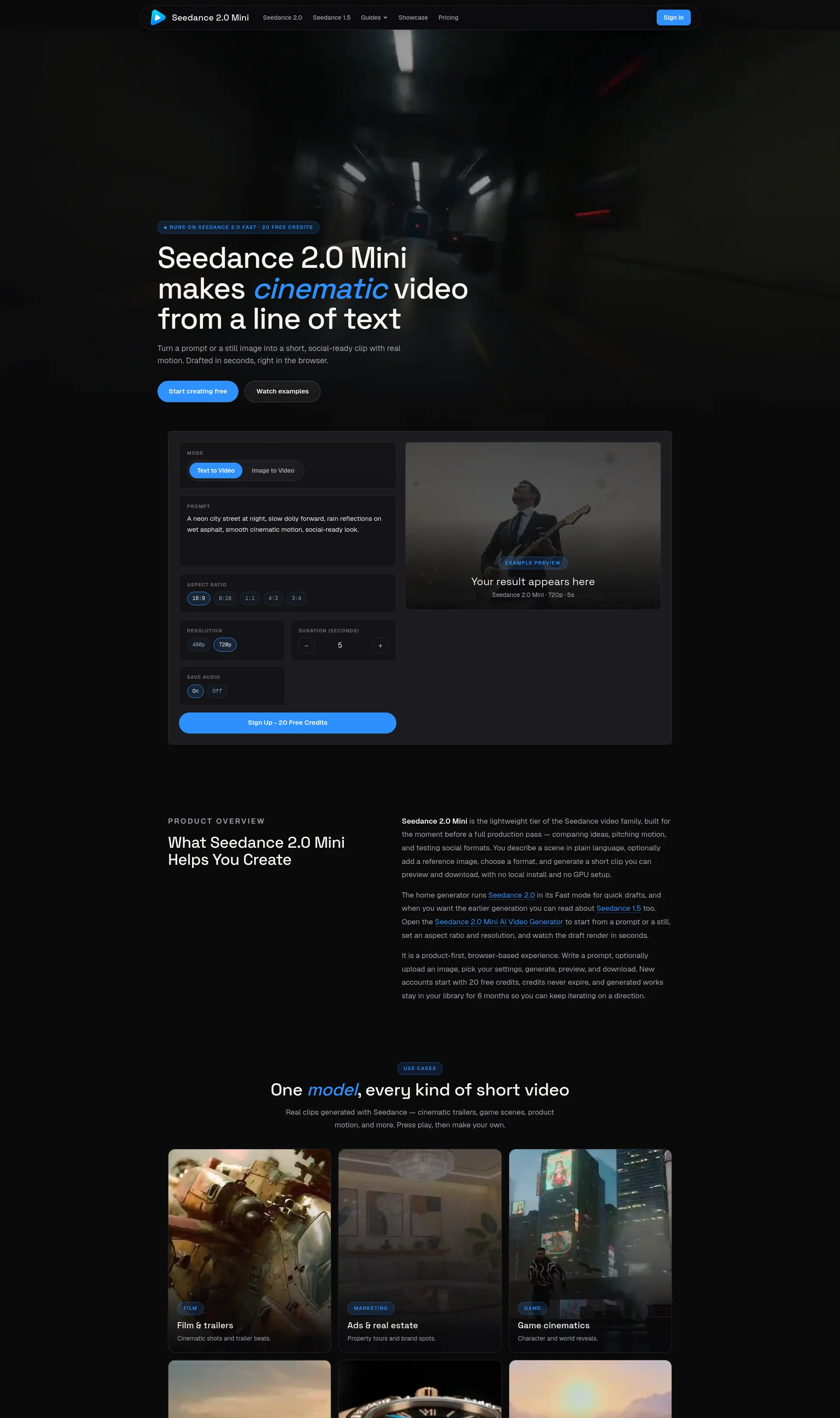 Fast AI Video Generator Online