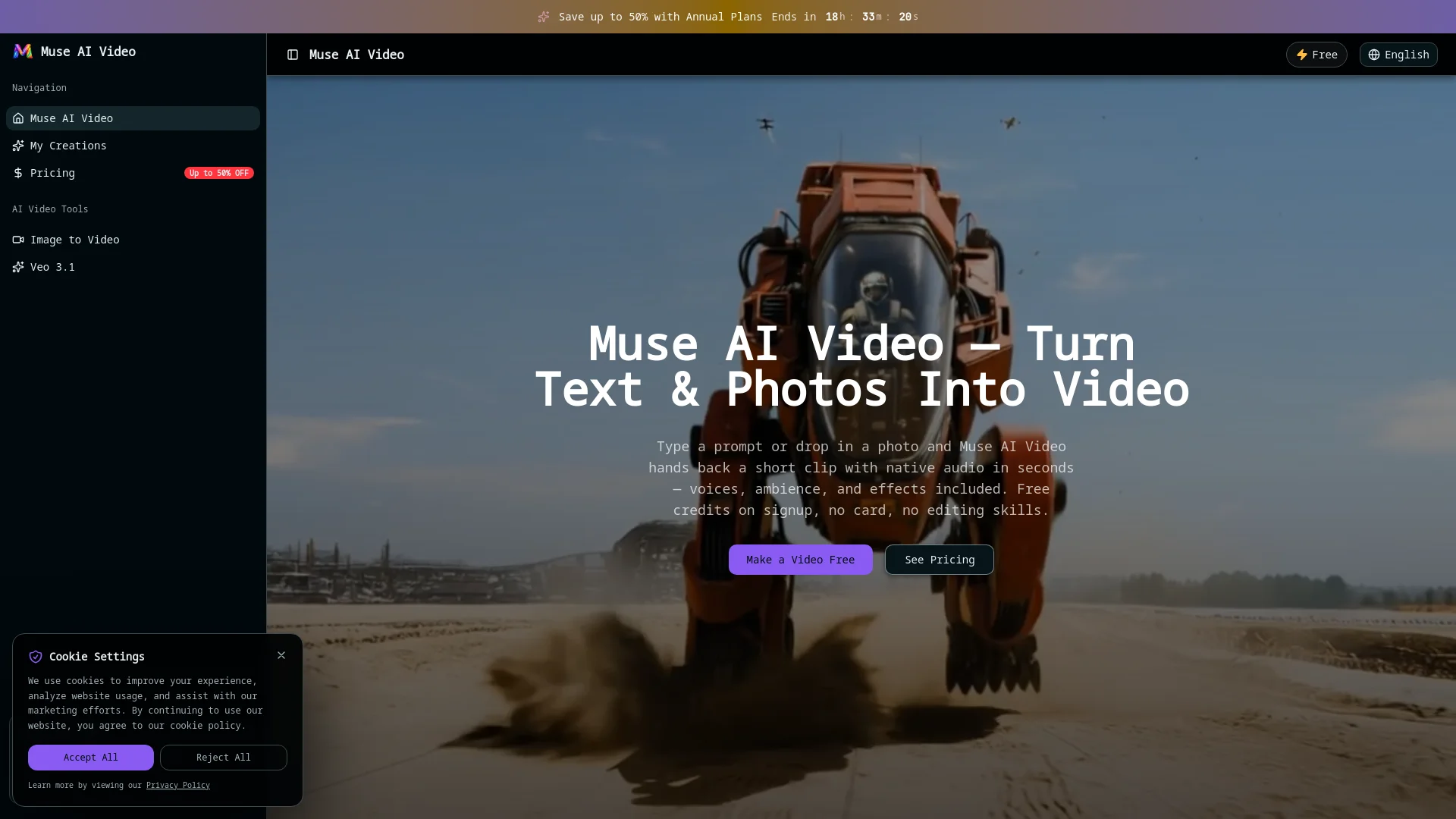 Text & Image to Video With Native Audio