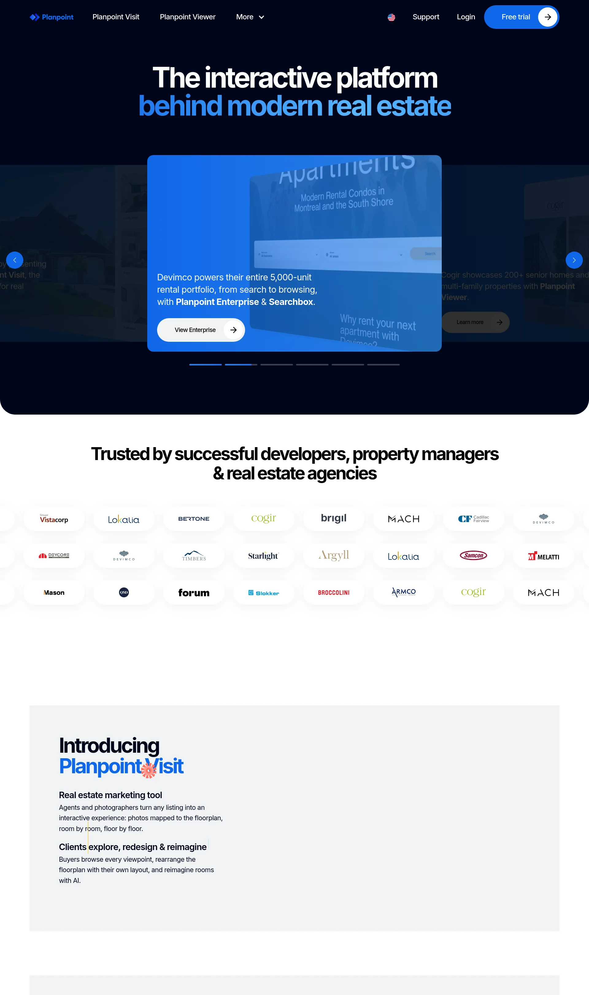 Interactive Platform for Real Estate