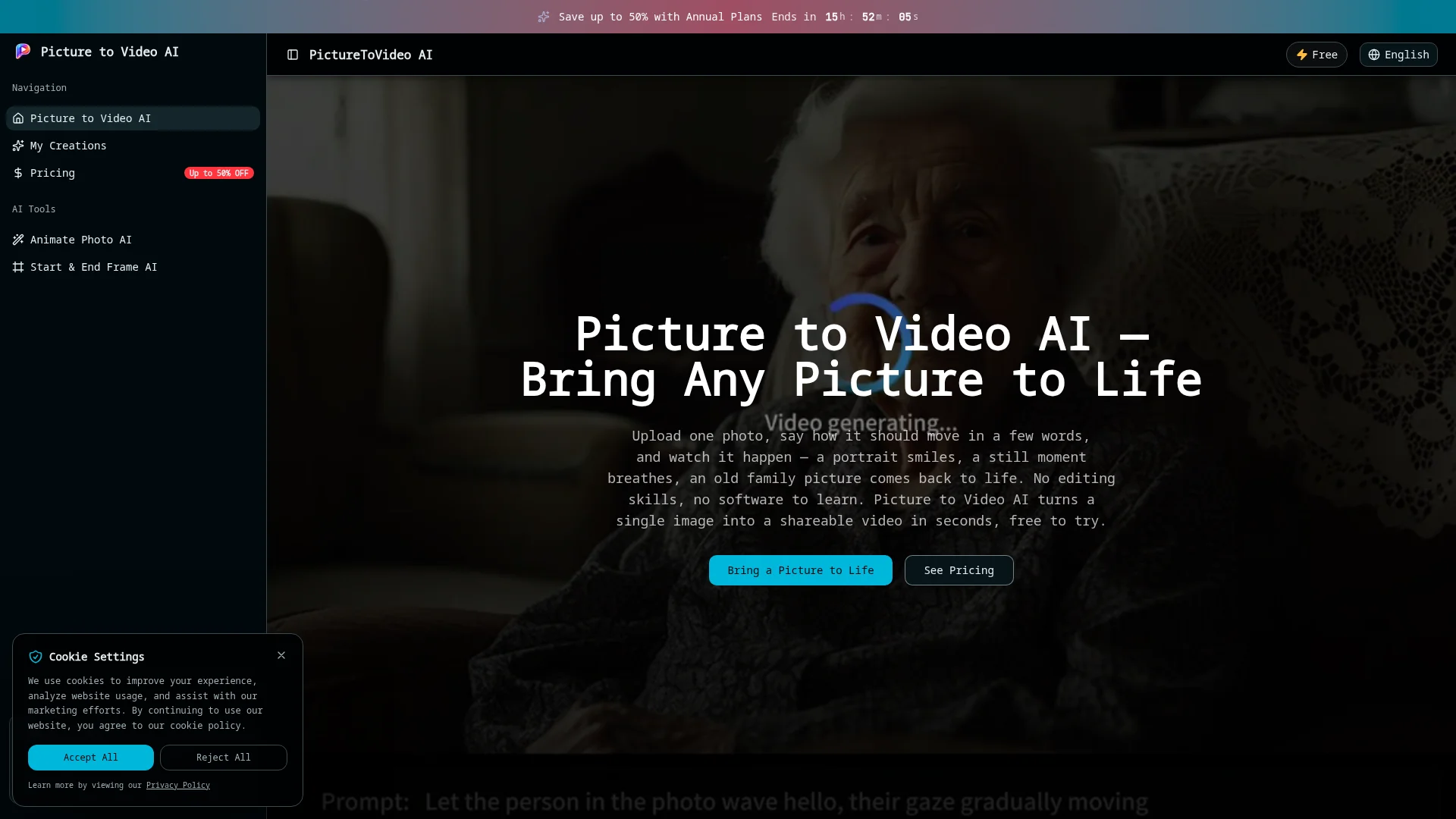 Bring Any Photo to Life, Free