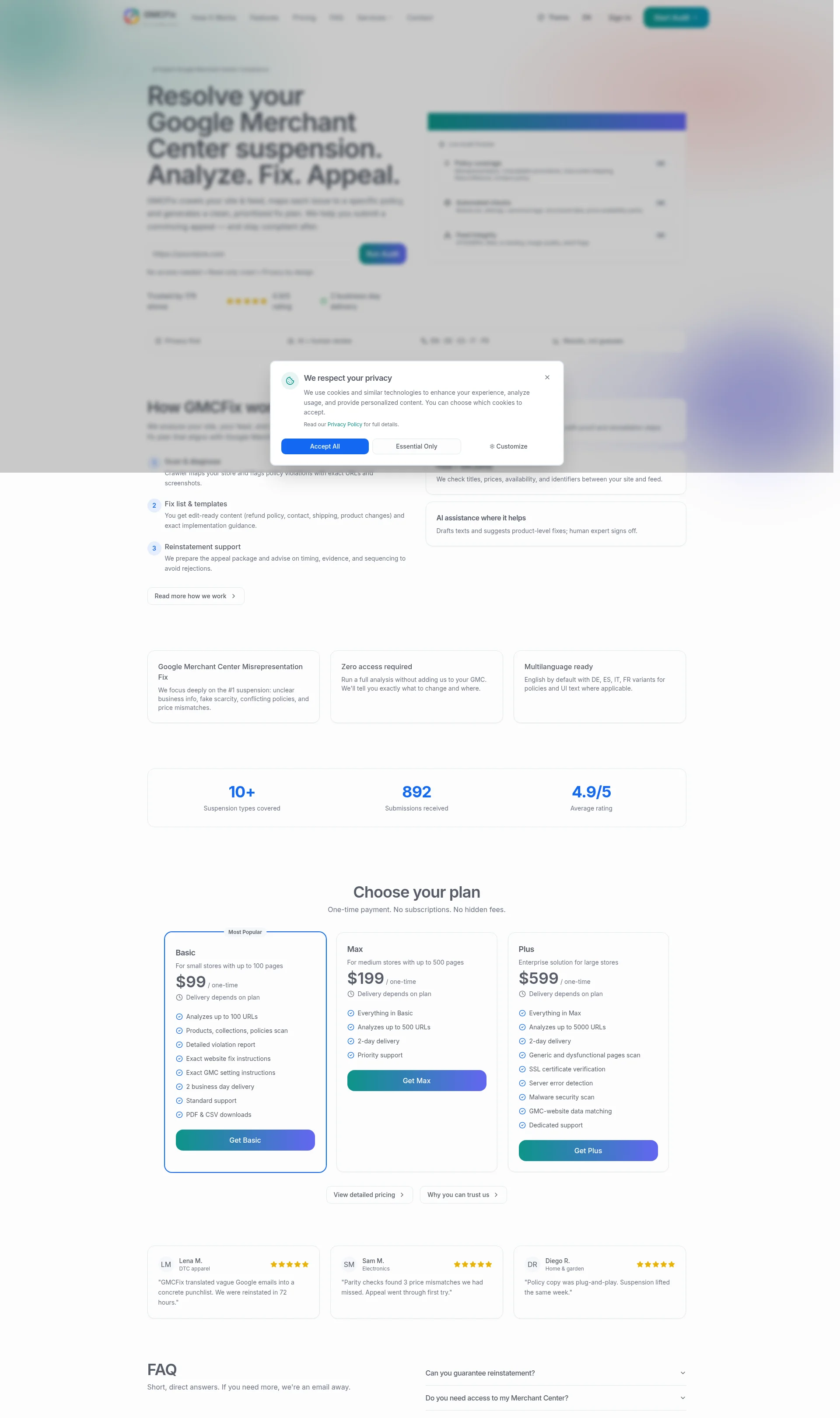 Fix Your Google Merchant Center Suspension