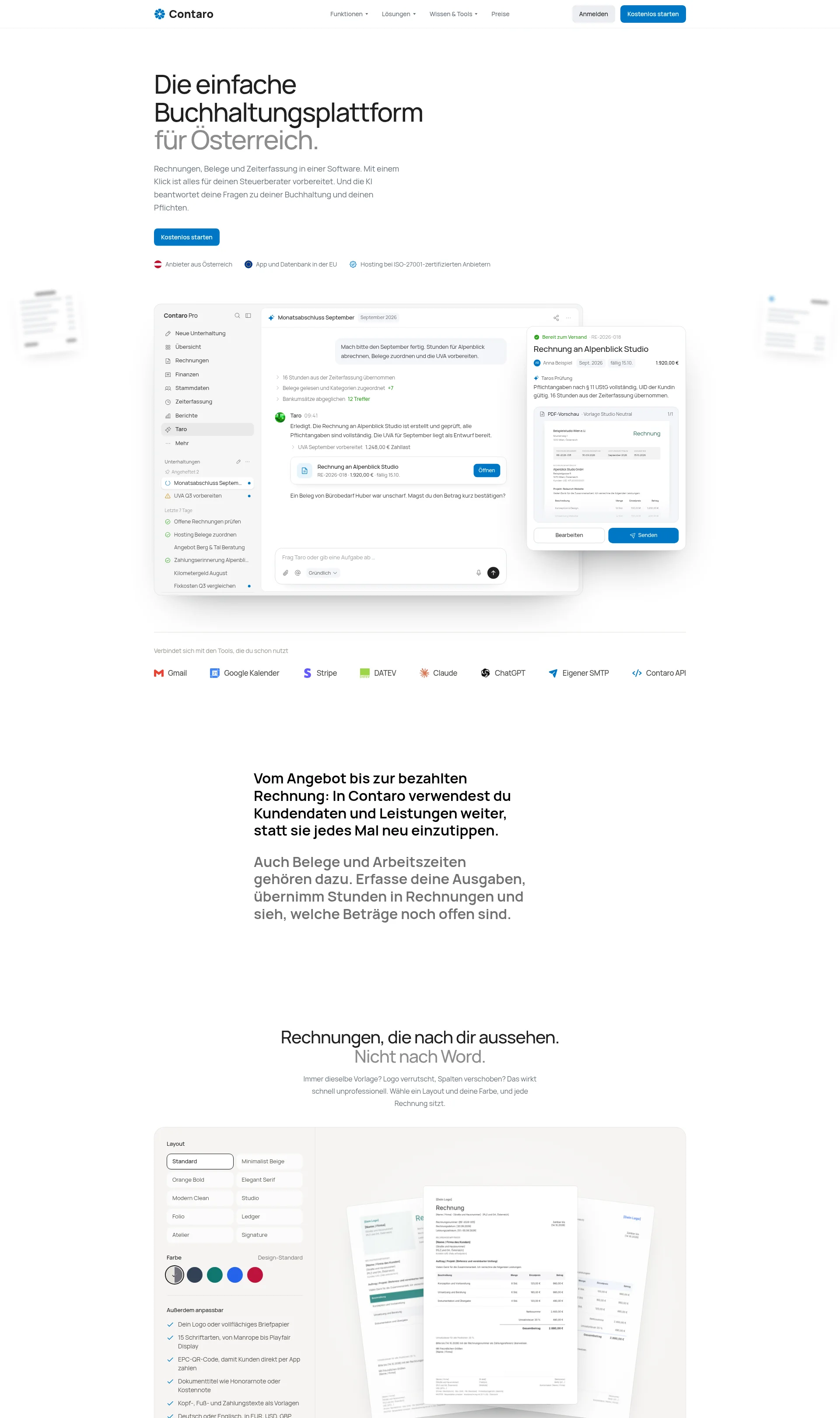 Invoicing software for freelancers in Austria