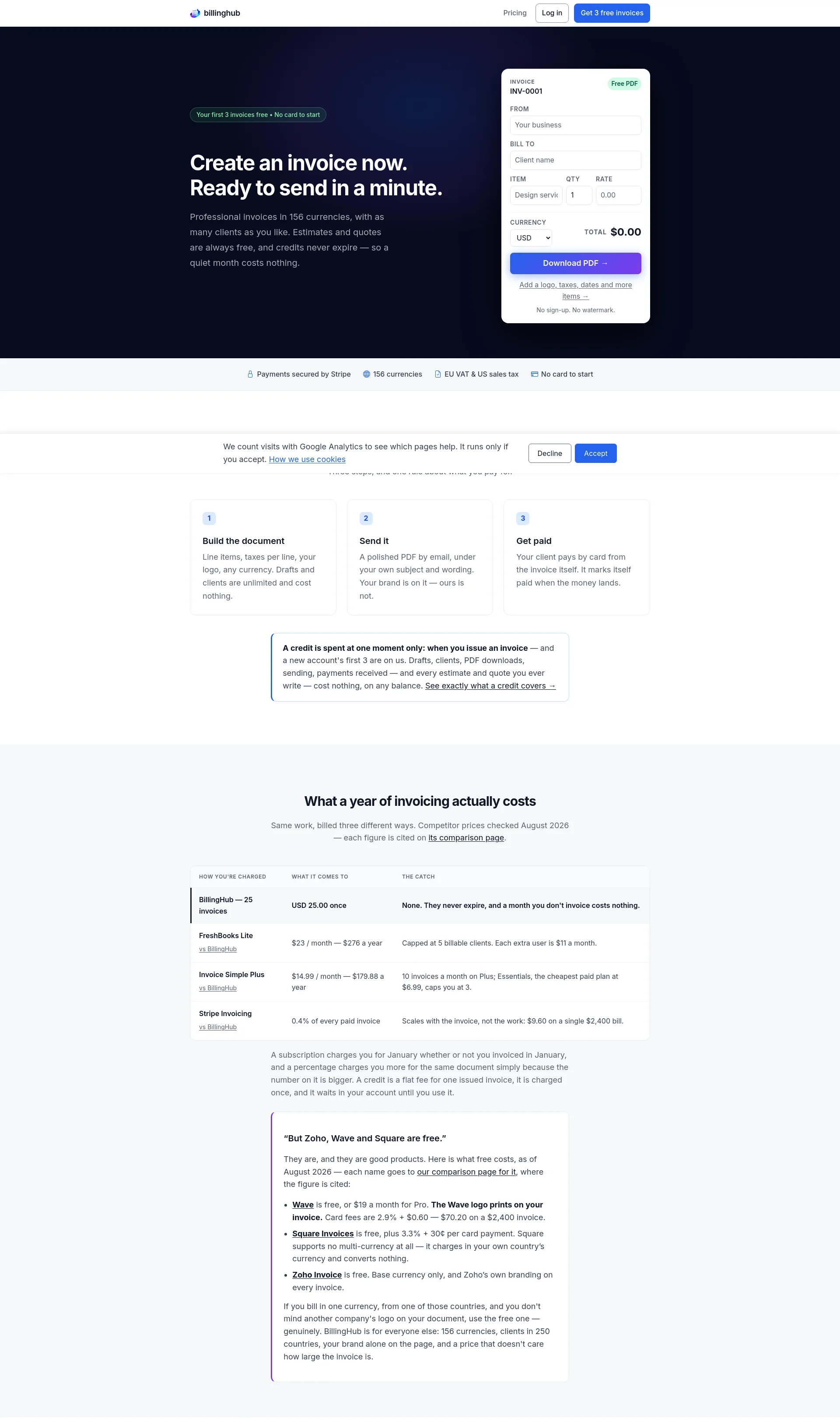 Invoicing Software with No Monthly Fee